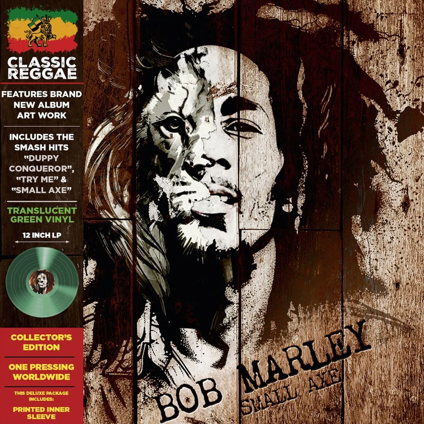 Bob Marley LP - Small Axe (Green Vinyl)
