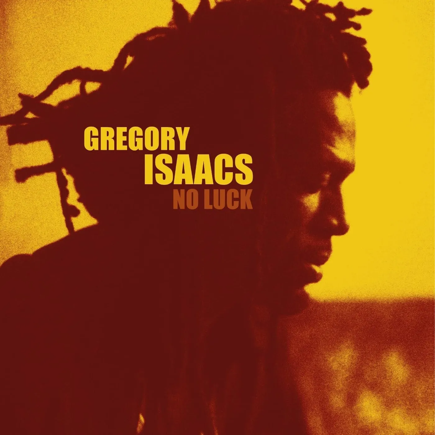 Gregory Isaacs LP - No Luck Orange Translucent Vinyl