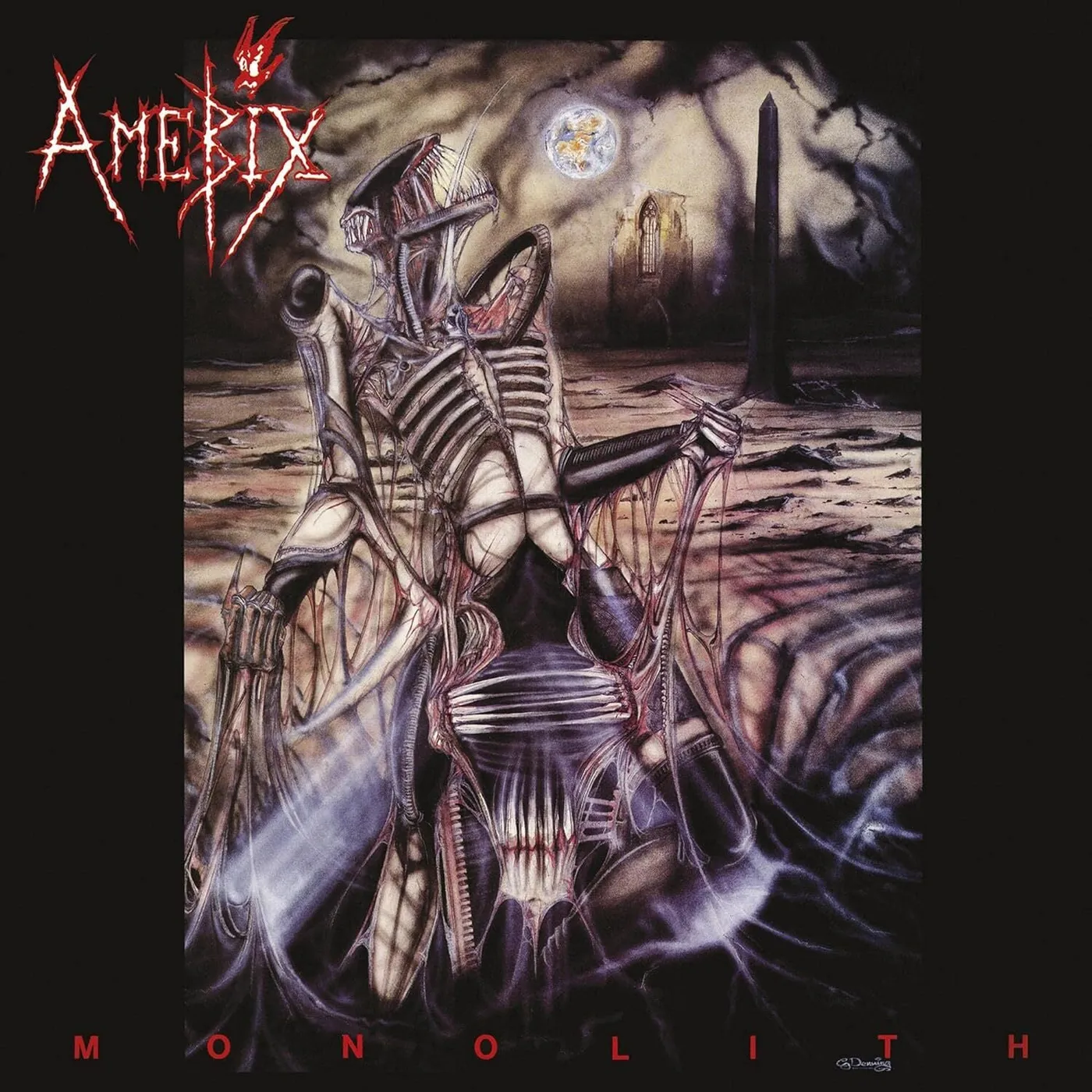 Amebix LP - Monolith (Red Vinyl)