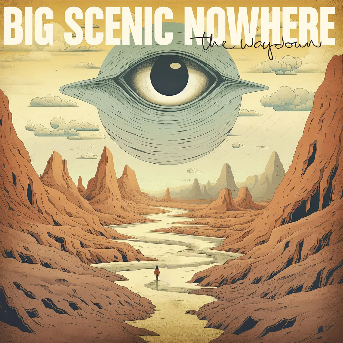 Big Scenic Nowhere LP - The Waydown (Blood Red Vinyl)