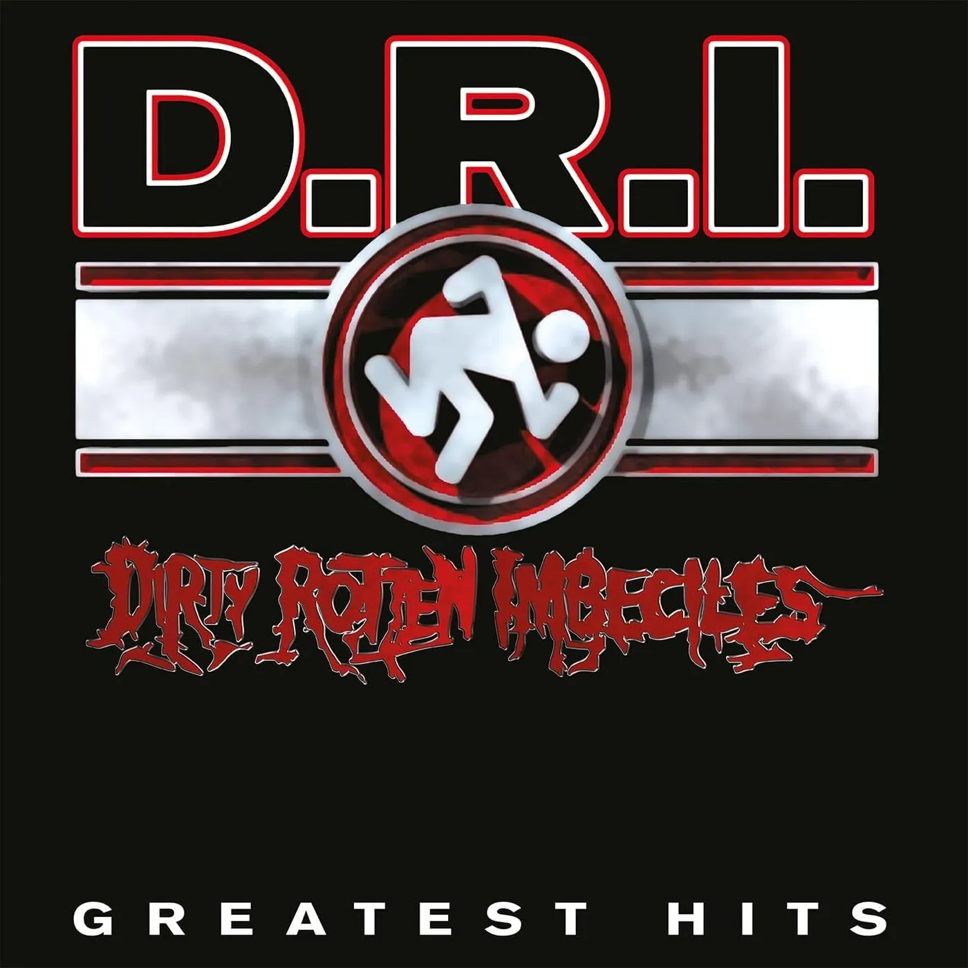 D.R.I. LP - Greatest Hits (Clear Vinyl)