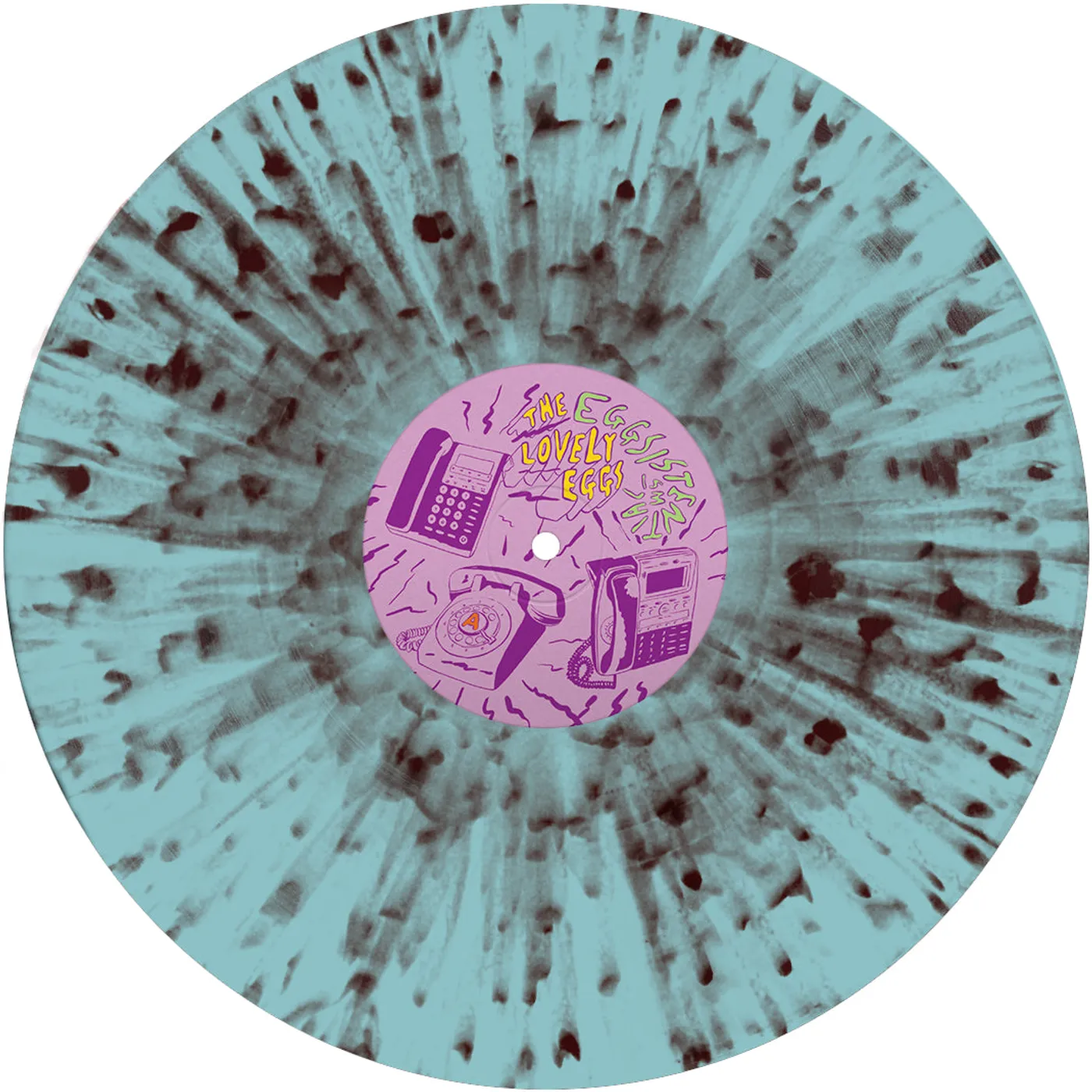 The Lovely Eggs LP - Eggsistentialism (Splatter Vinyl)