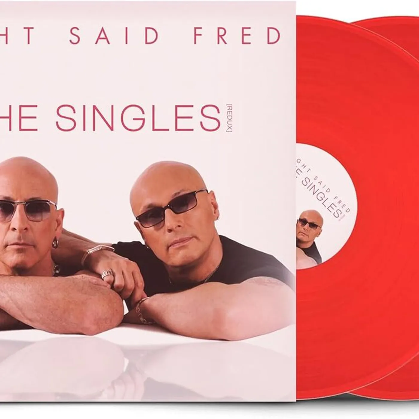 Right Said Fred LP - The Singles (Red Vinyl)