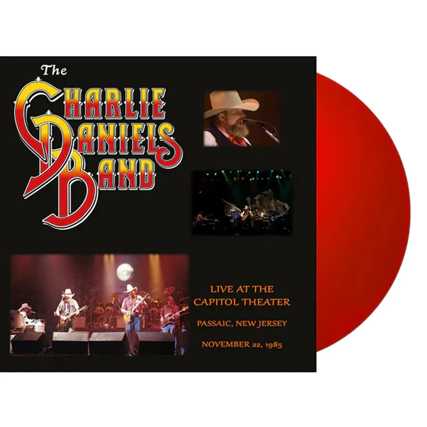 The Charlie Daniels Band LP - Live At The Capitol Theater November 22. 1985 (Red Vinyl)