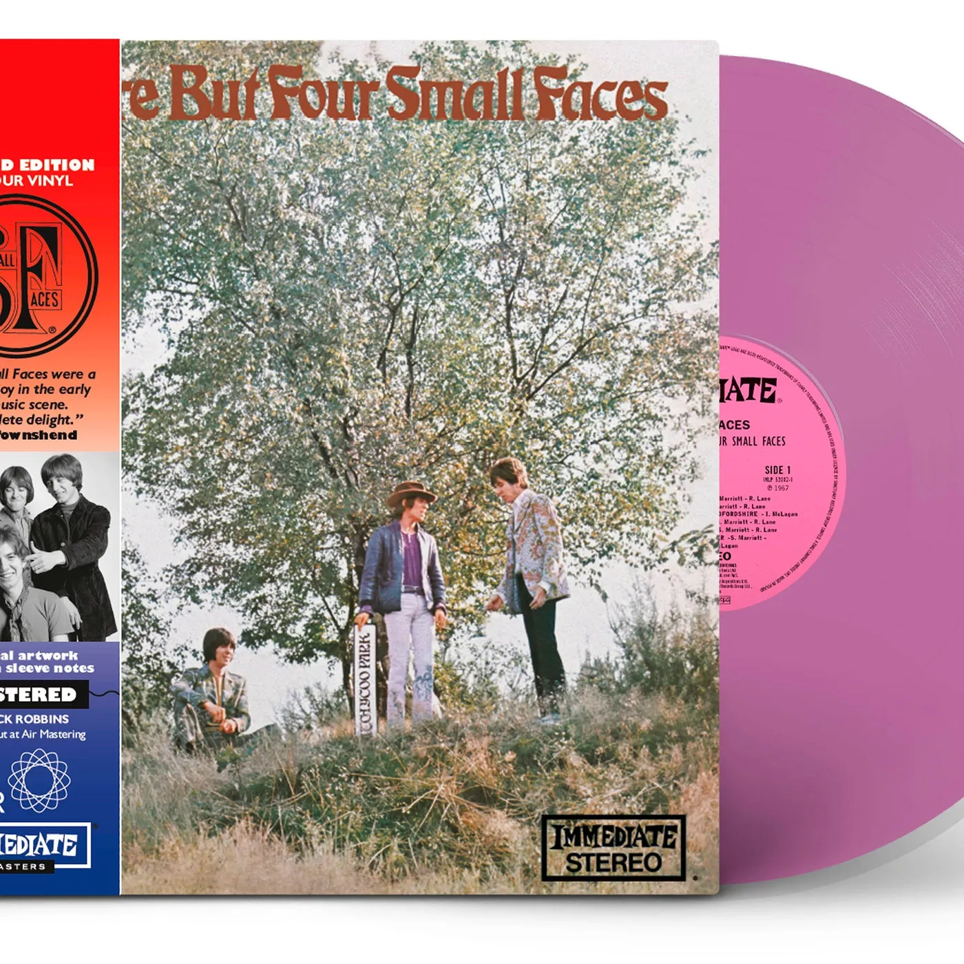 Small Faces LP - There Are But Four Small Faces (Magenta Vinyl Edition)