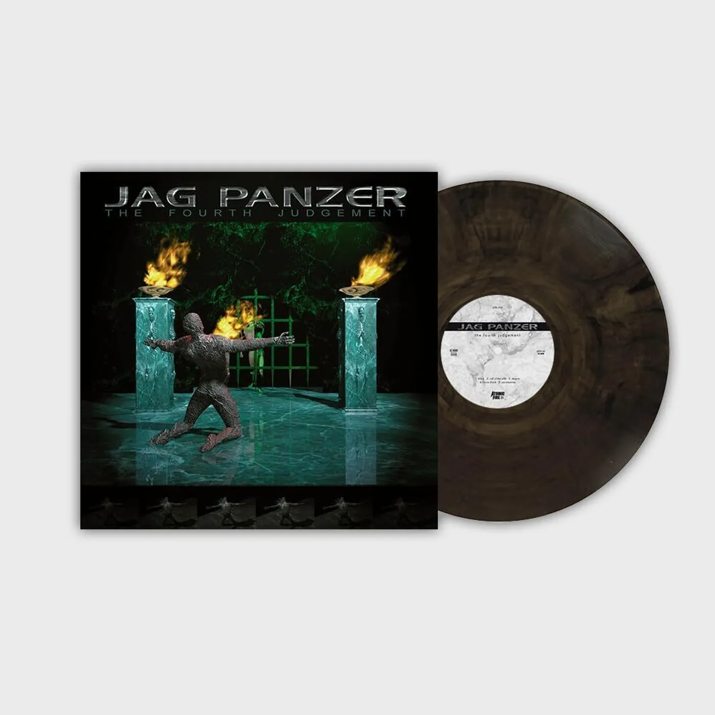 Jag Panzer LP - The For The Judgement (Transparent/Black Marbled Vinyl)