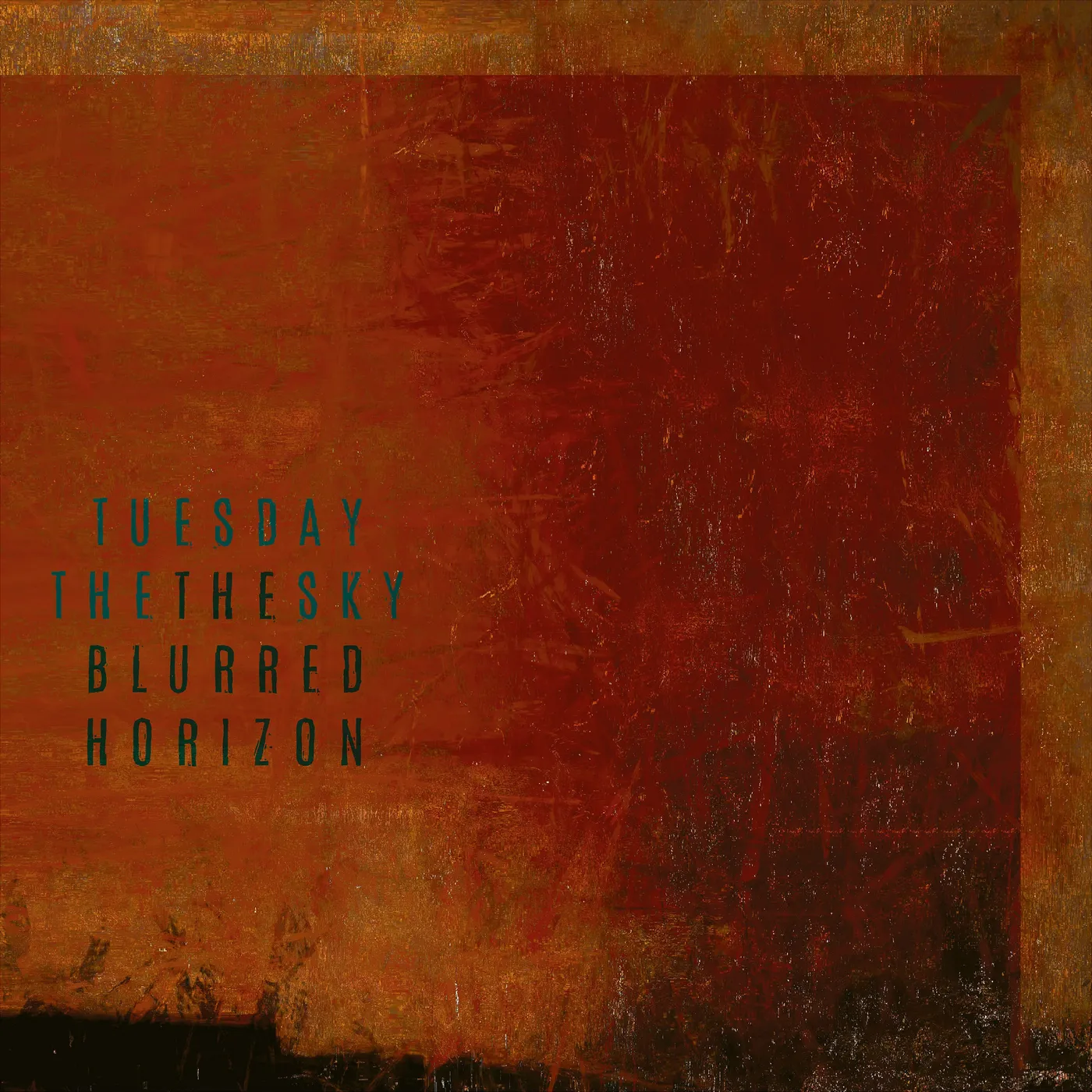 Tuesday The Sky LP - Blurred Horizon (Turquoise Marbled Vinyl)