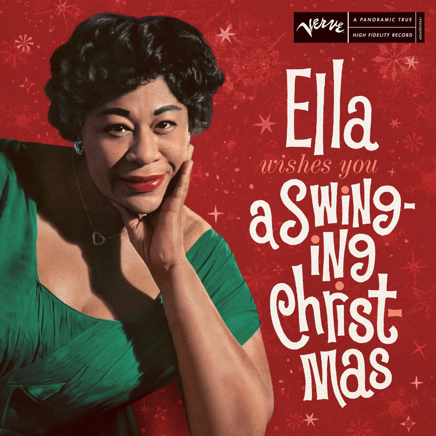 Ella Fitzgerald LP - Ella Wishes You A Swinging Christmas (Red Vinyl)