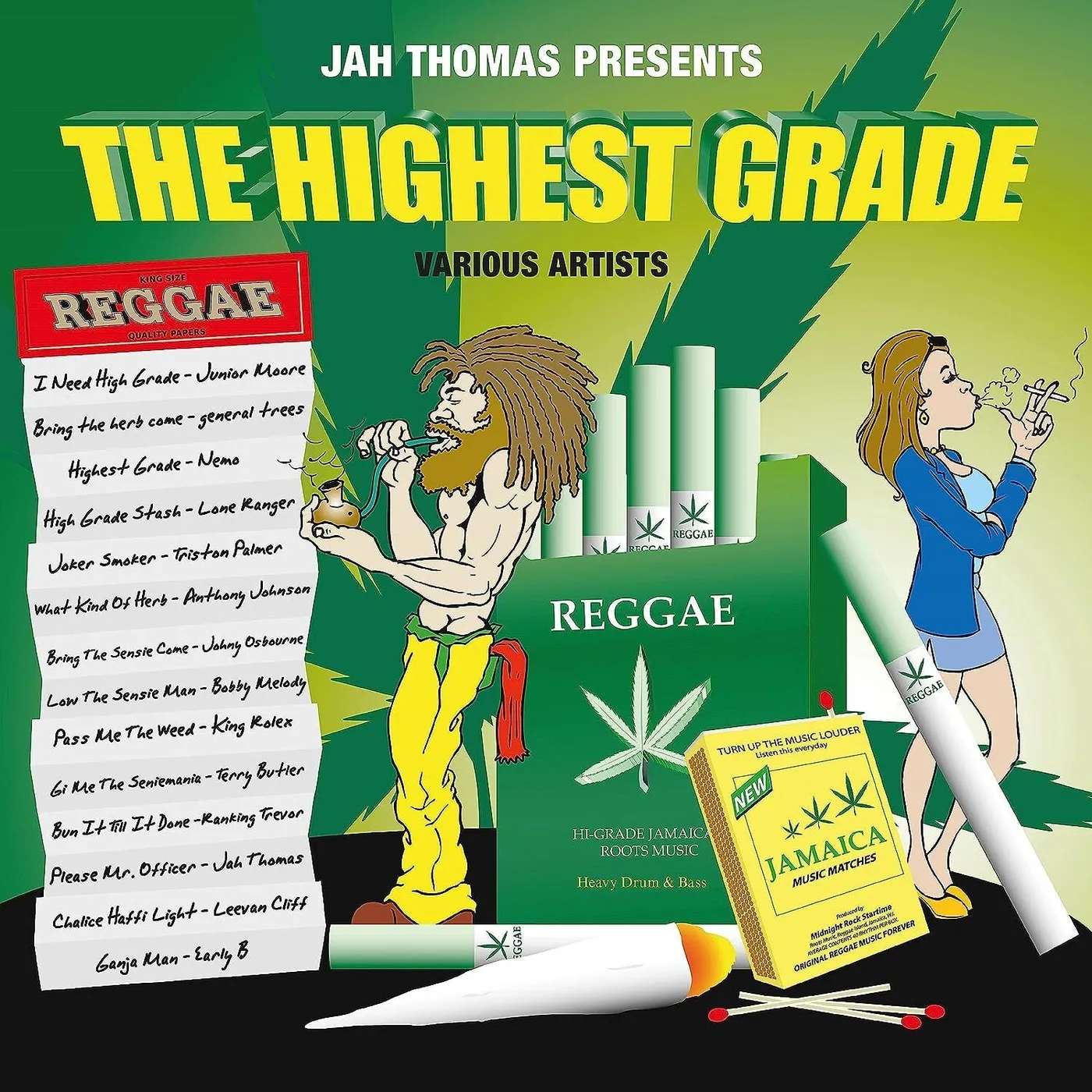 Jah Thomas LP - Highest Grade (Vinyl)