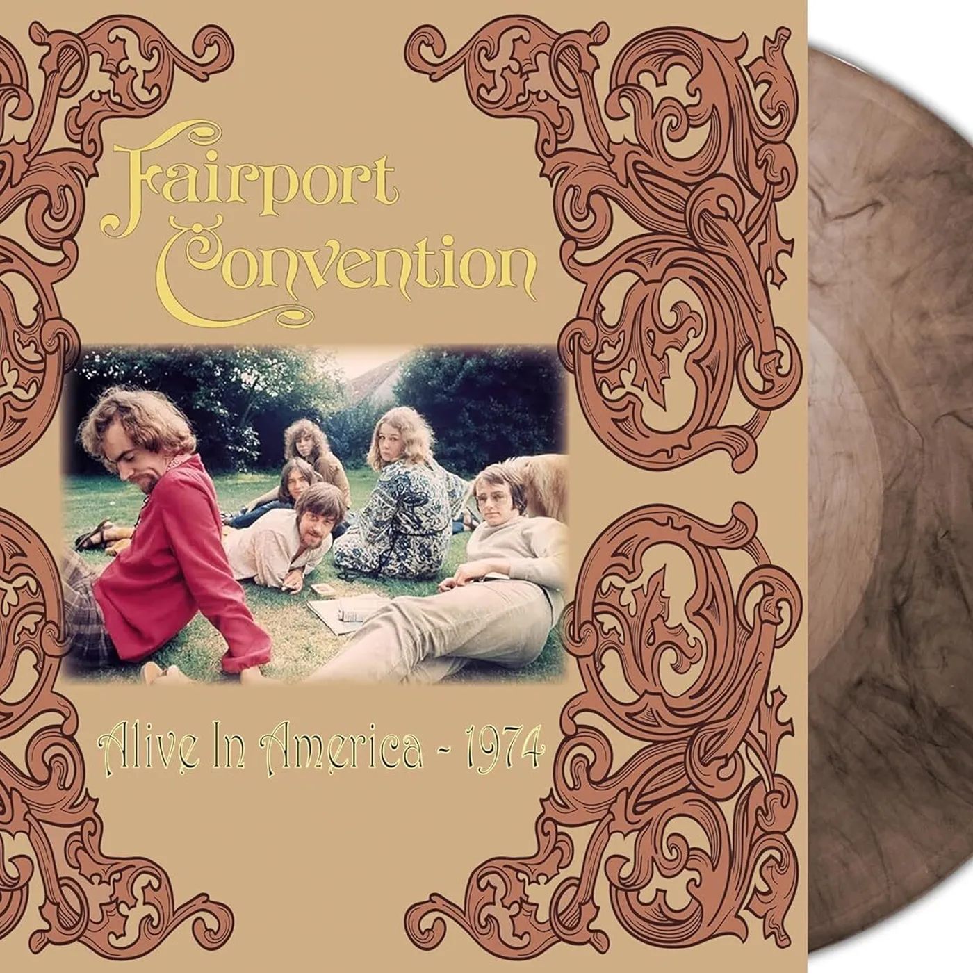 Fairport Convention LP - Alive In America (Clear Marble Vinyl)