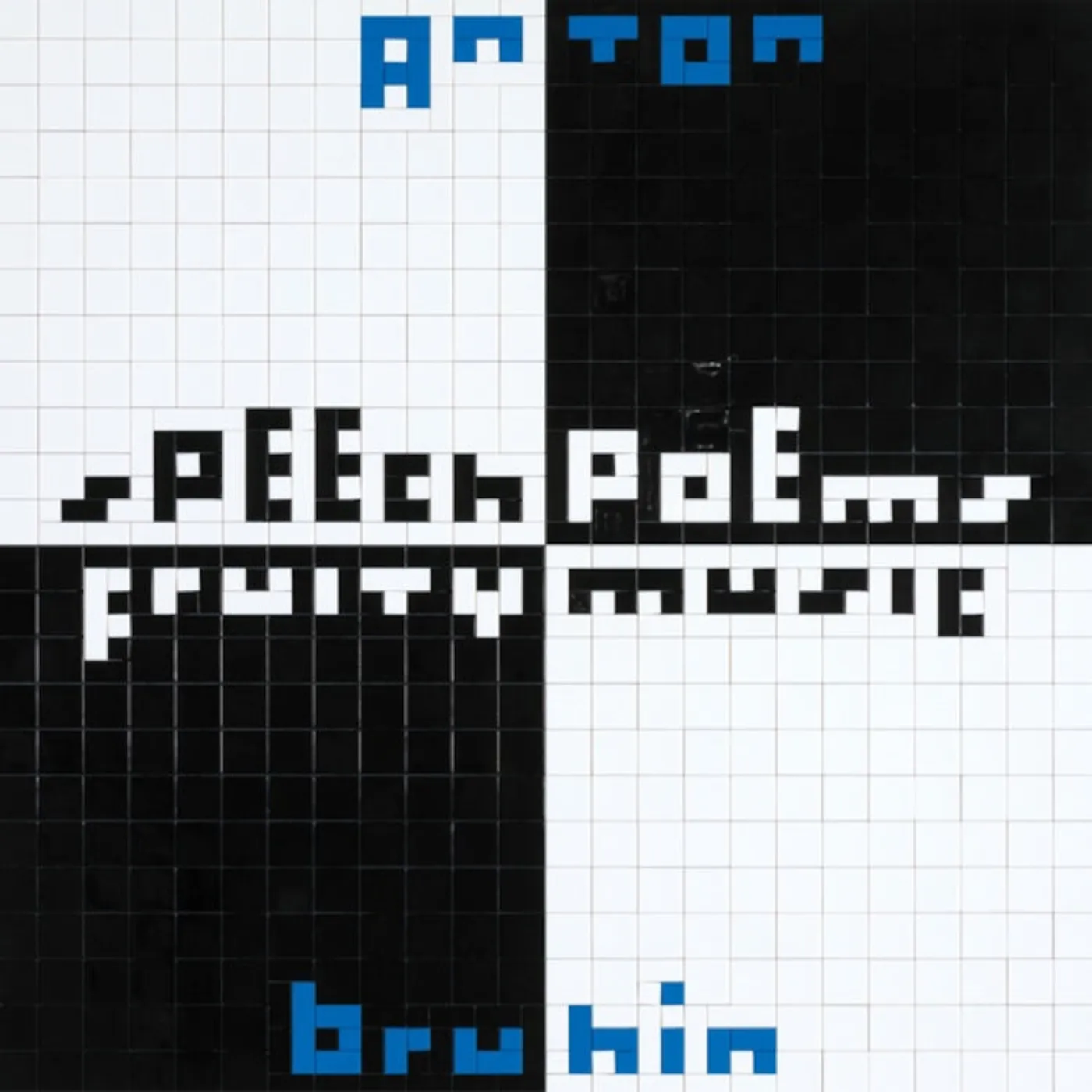 Anton Bruhin LP - Speech Poems / Fruity Music (Vinyl)