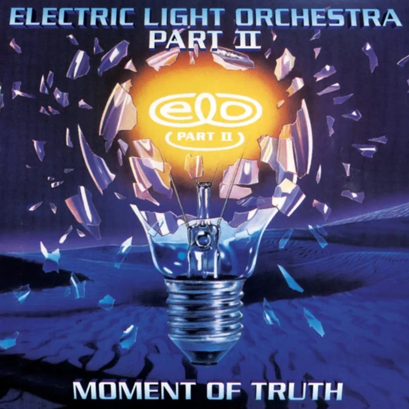 ELO (Electric Light Orchestra) LP - Moment Of Truth (Blue Marble Vinyl)