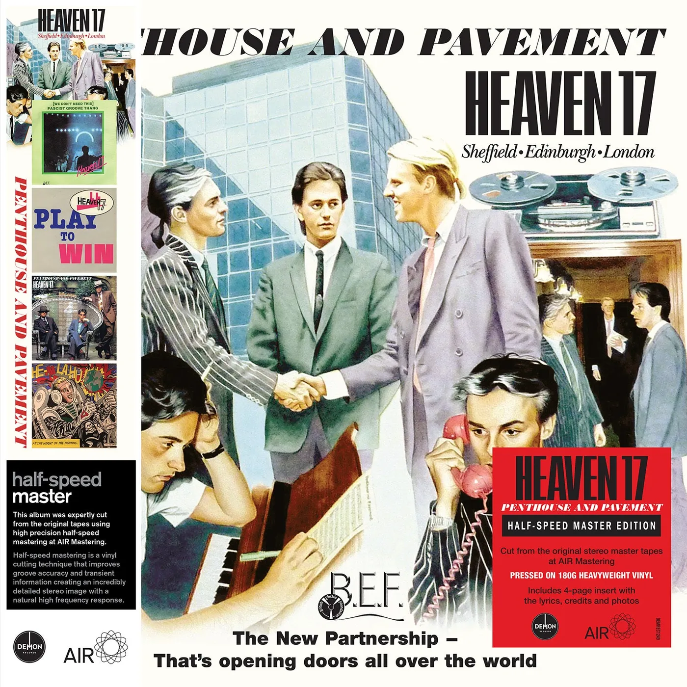 Heaven 17 LP - Penthouse And Pavement (Half-Speed Master Edition) (Vinyl)