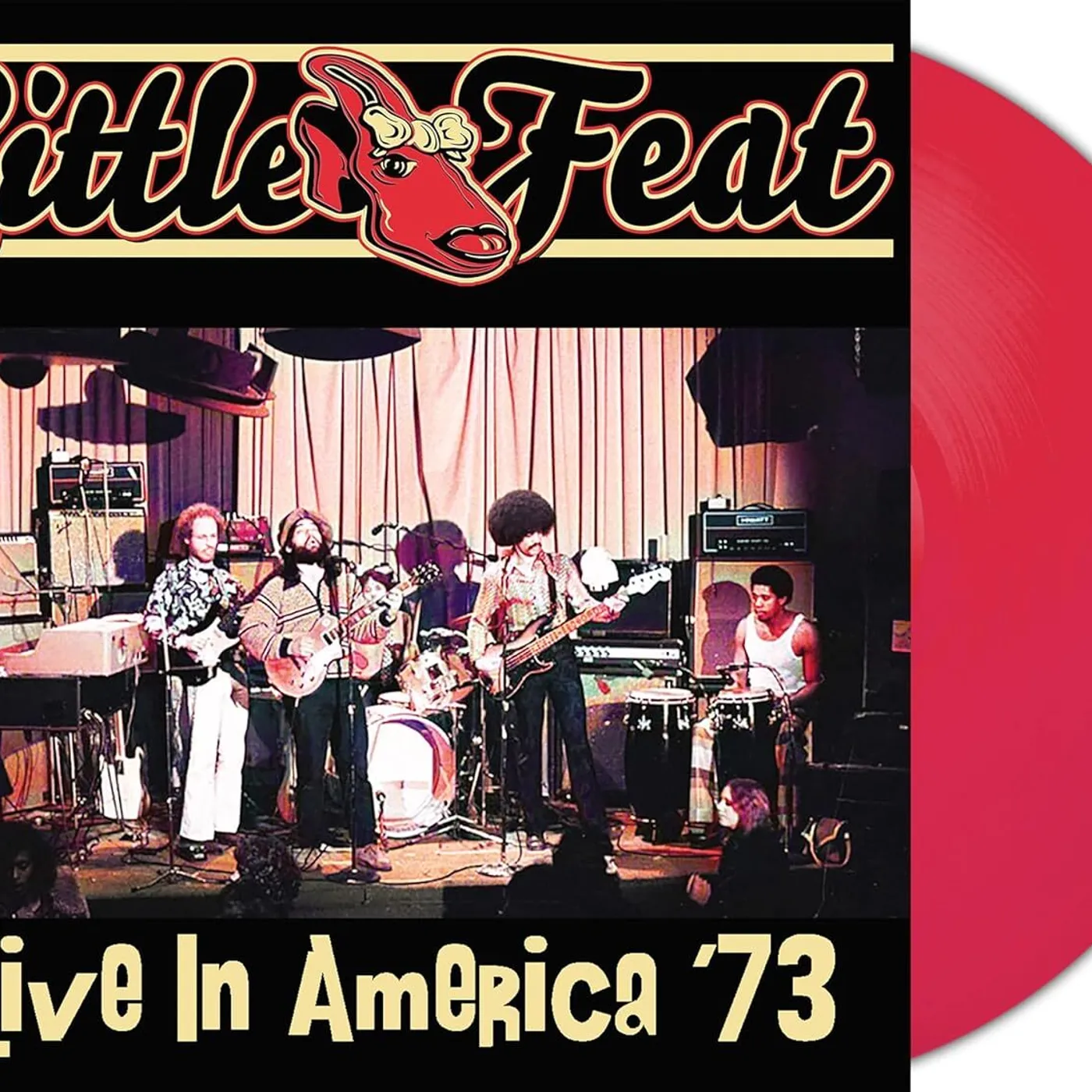 Little Feat LP - Alive In America (Coral Red Vinyl)