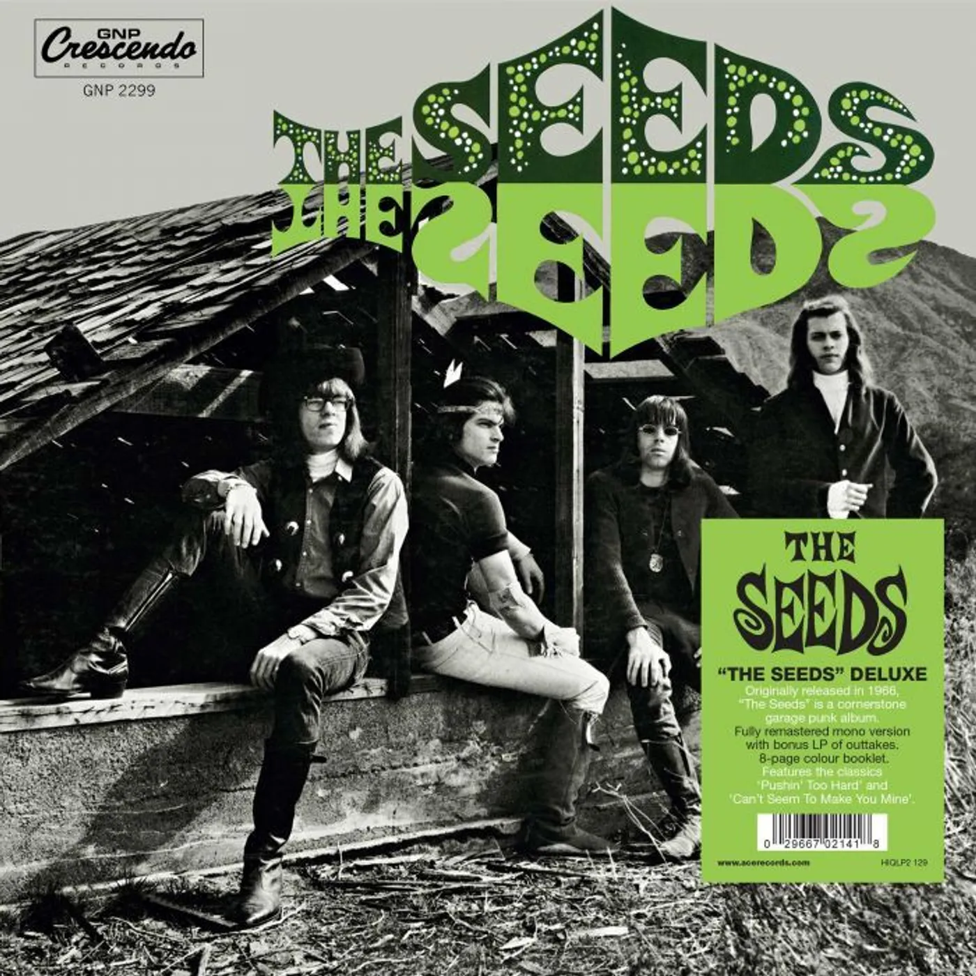 Seeds LP - The Seeds (Deluxe Edition) (Vinyl)