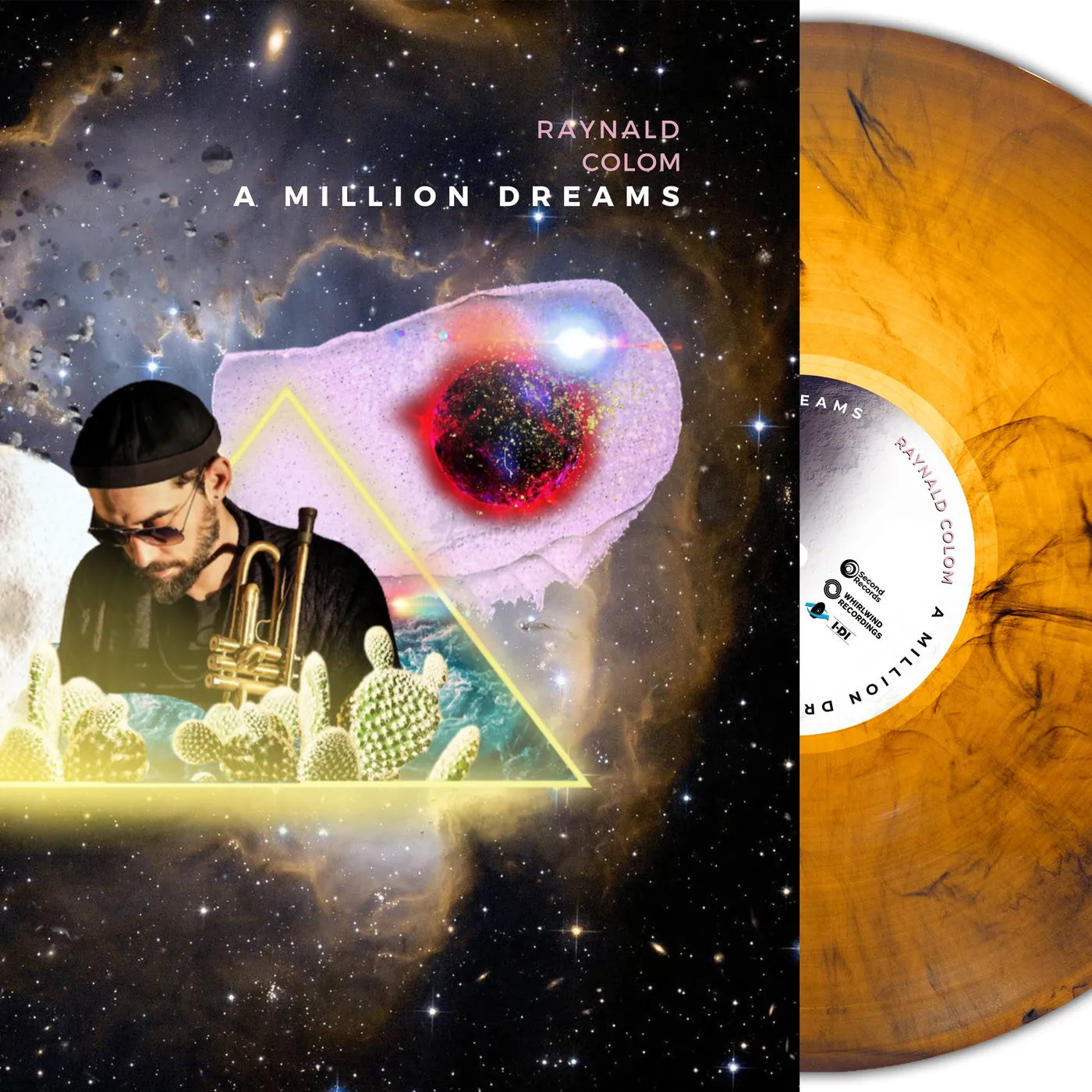Raynald Colom LP - A Million Dreams (Orange Marble Vinyl)