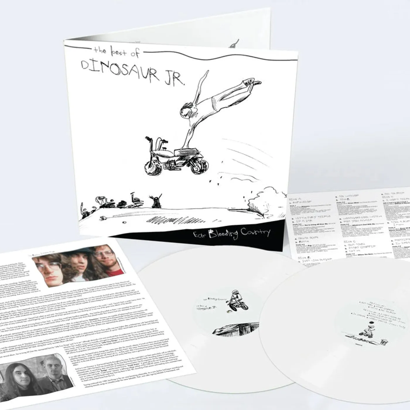 Dinosaur Jr. LP - Ear Bleeding Country (White/Black Splatter Vinyl)