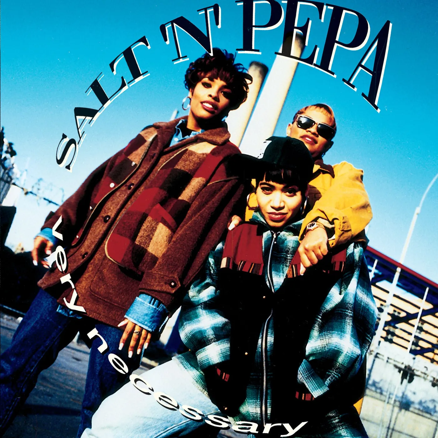 Salt-N-Pepa LP - Very Necessary (Blue Vinyl)