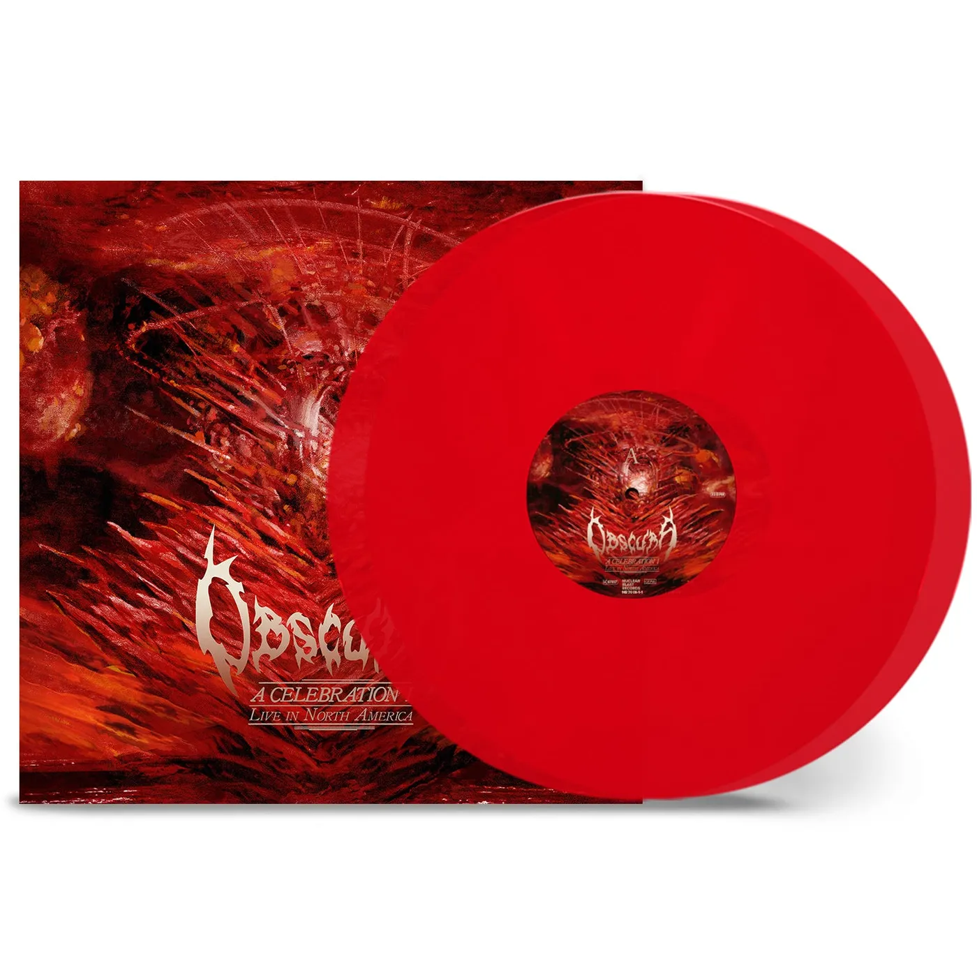 Obscura LP - A Celebration I - Live In North America (Red Transparent Vinyl)