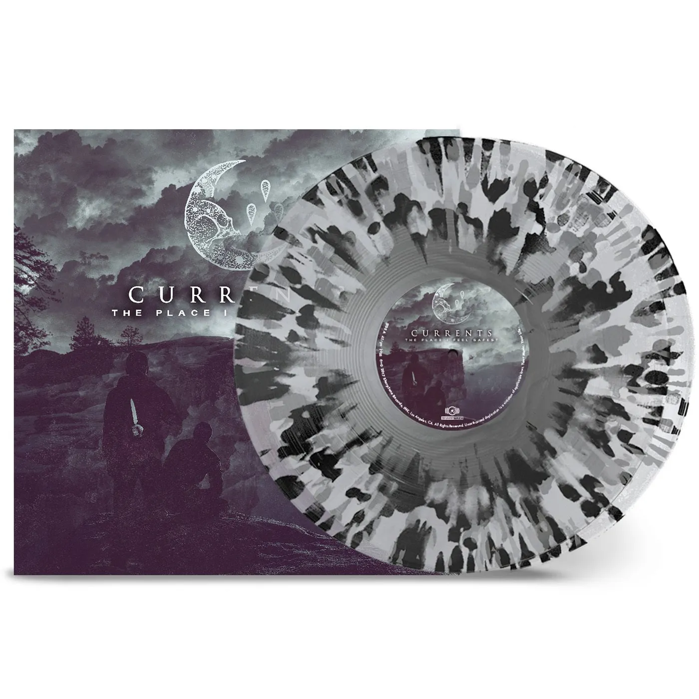 Currents LP - The Place I Feel Safest (Clear/Silver/Black Splatter Vinyl)