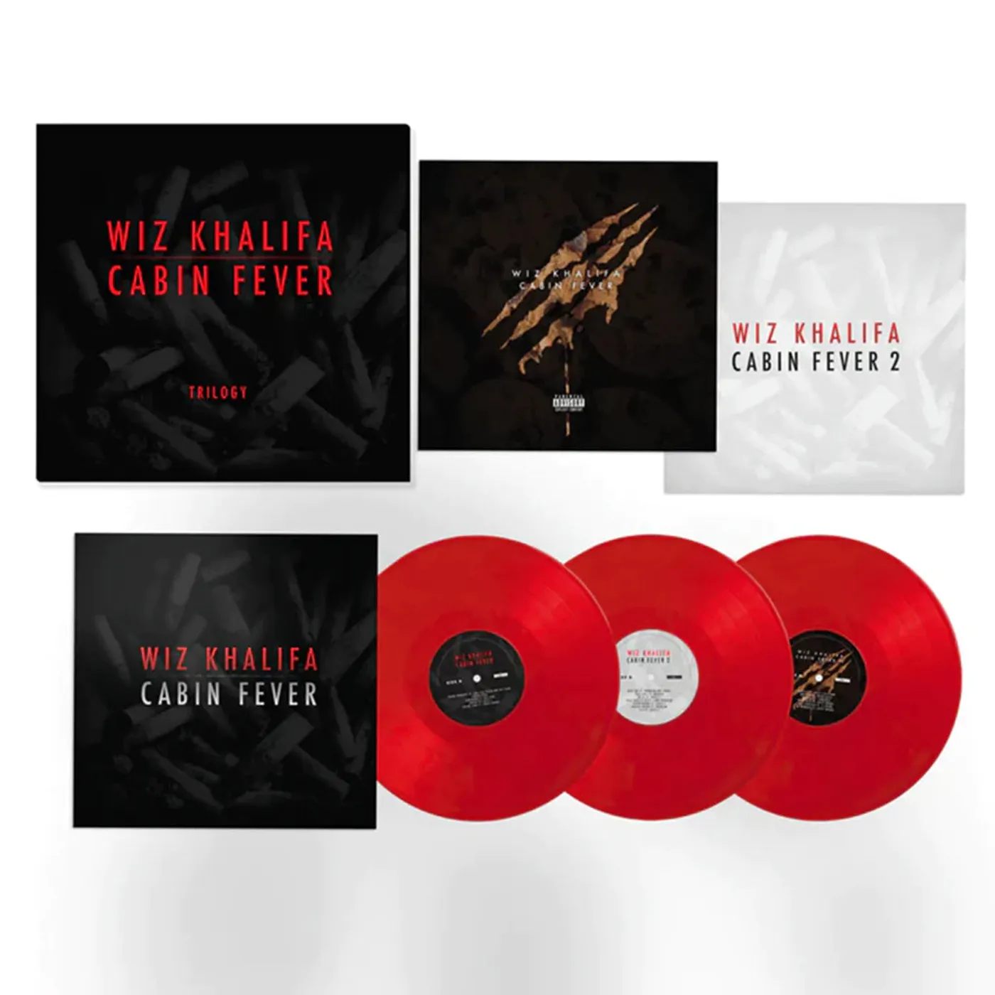 Wiz Khalifa LP - Cabin Fever Trilogy (Vinyl)