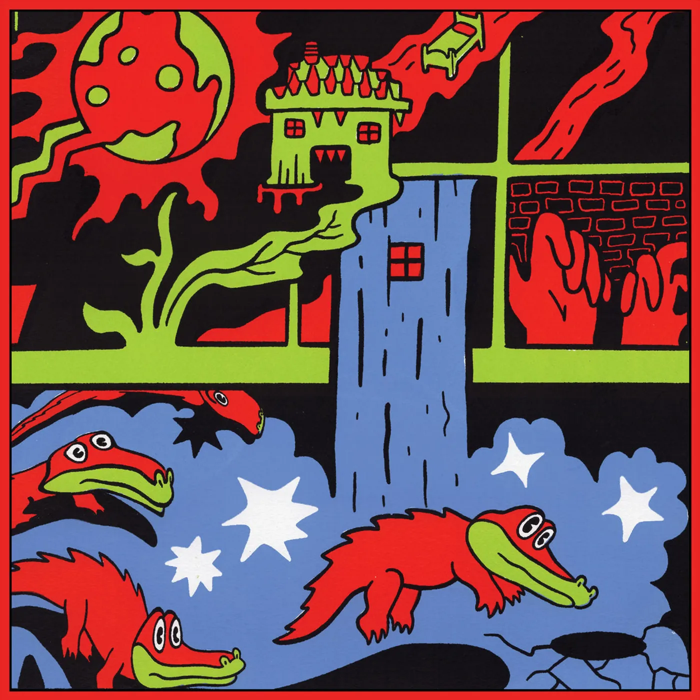 King Gizzard & The Lizard Wizard LP - Live In Paris '19 (Fuzz Club Official Bootleg) (Coloured Vinyl)