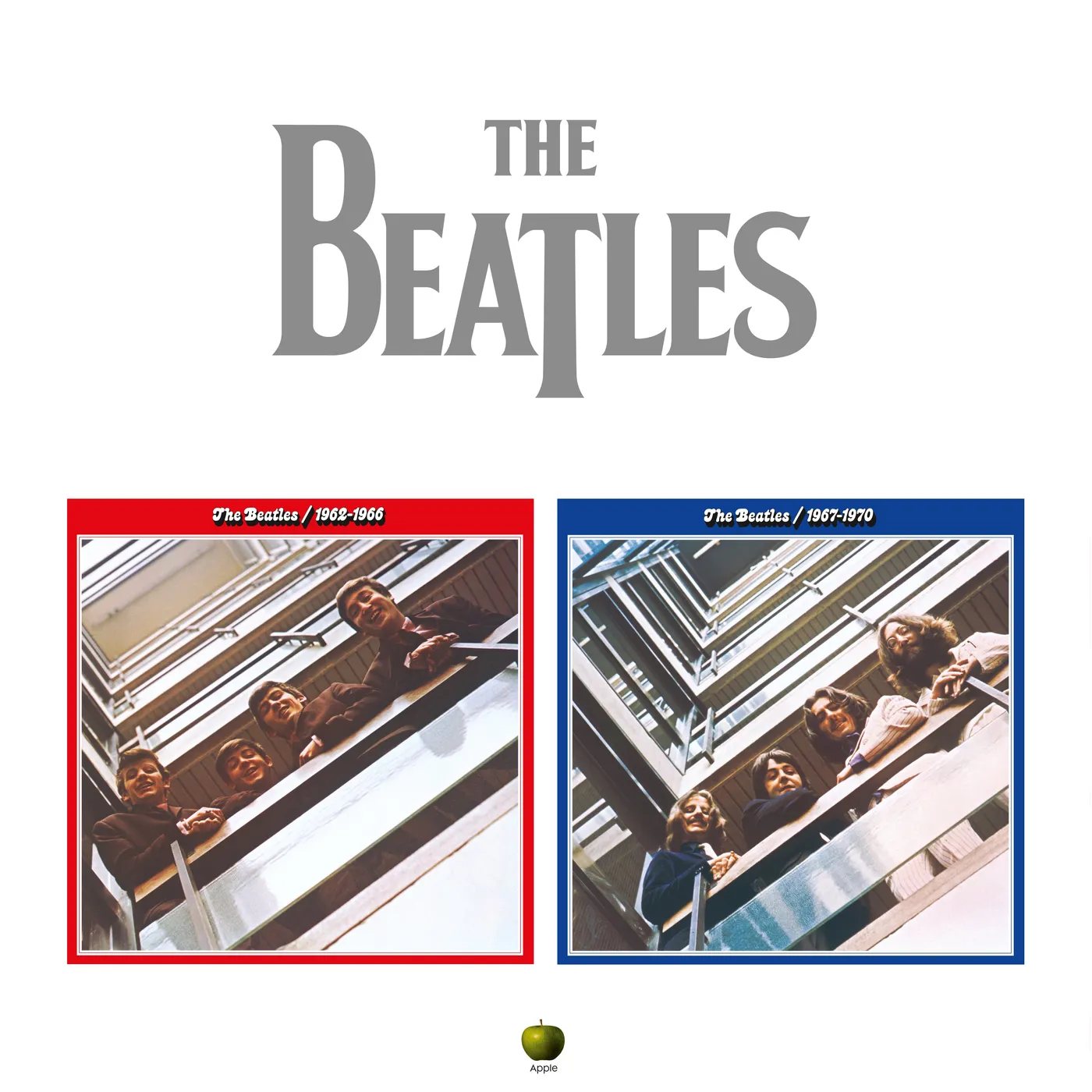 The Beatles LP Box Set - Red 62-66 + Blue Albums 67-70 (2023 Edition) (Vinyl)