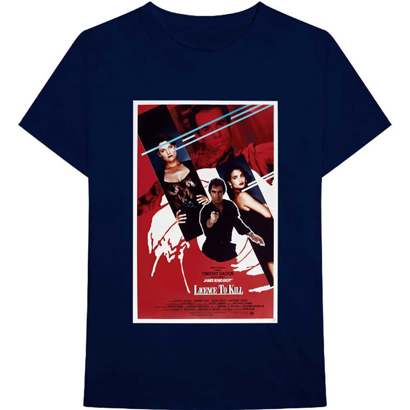 James Bond T Shirt - Licence To Kill Poster