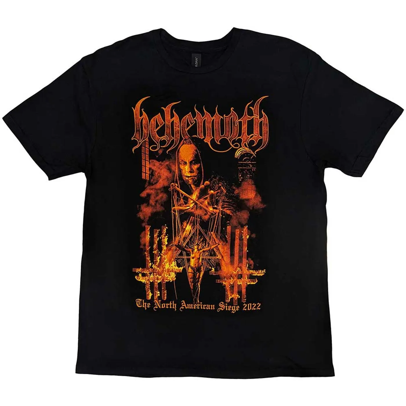 Behemoth T Shirt - North American Tour '22 Puppet Master