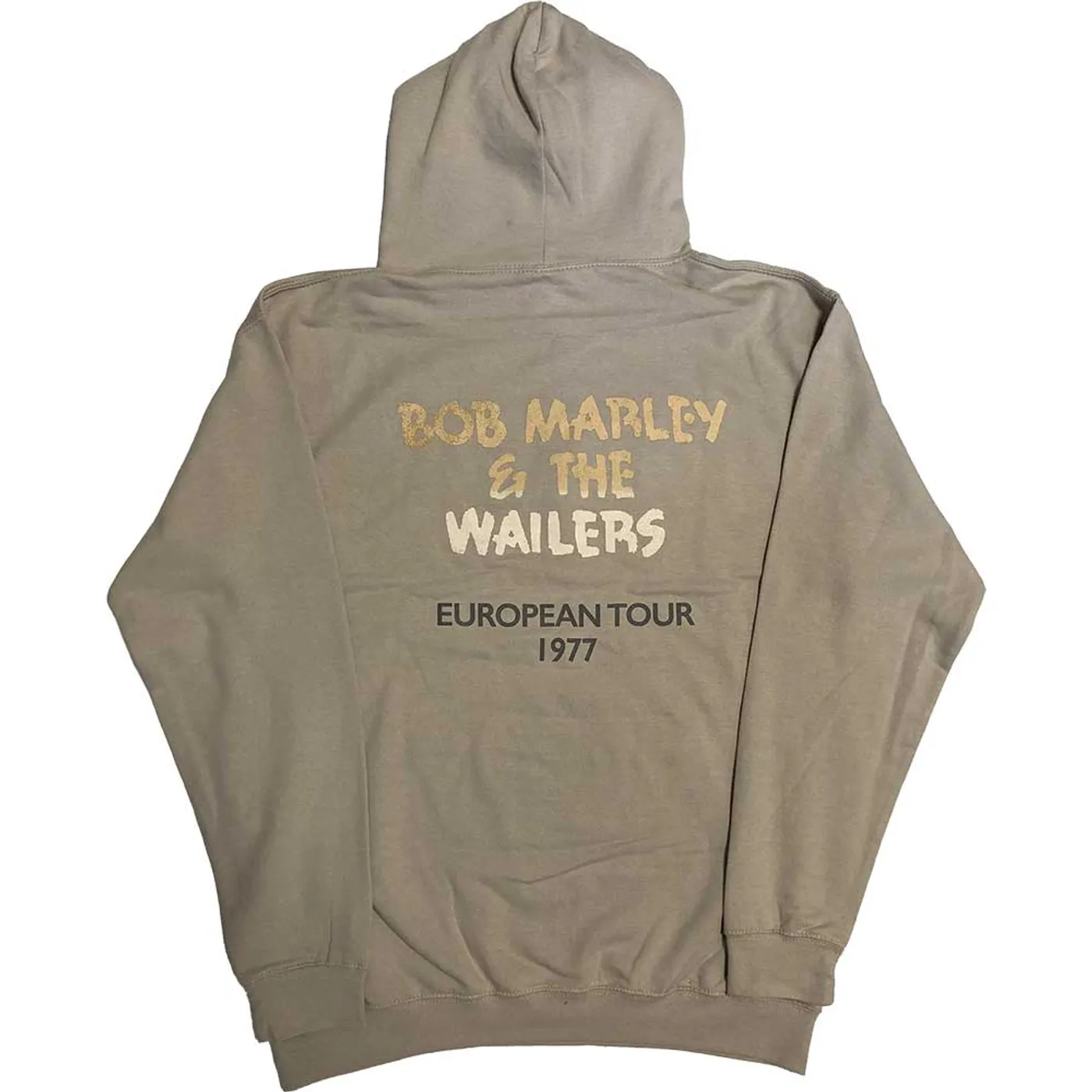 Bob Marley Hoodie - Exodus Mic Photo Wailers Tour 77