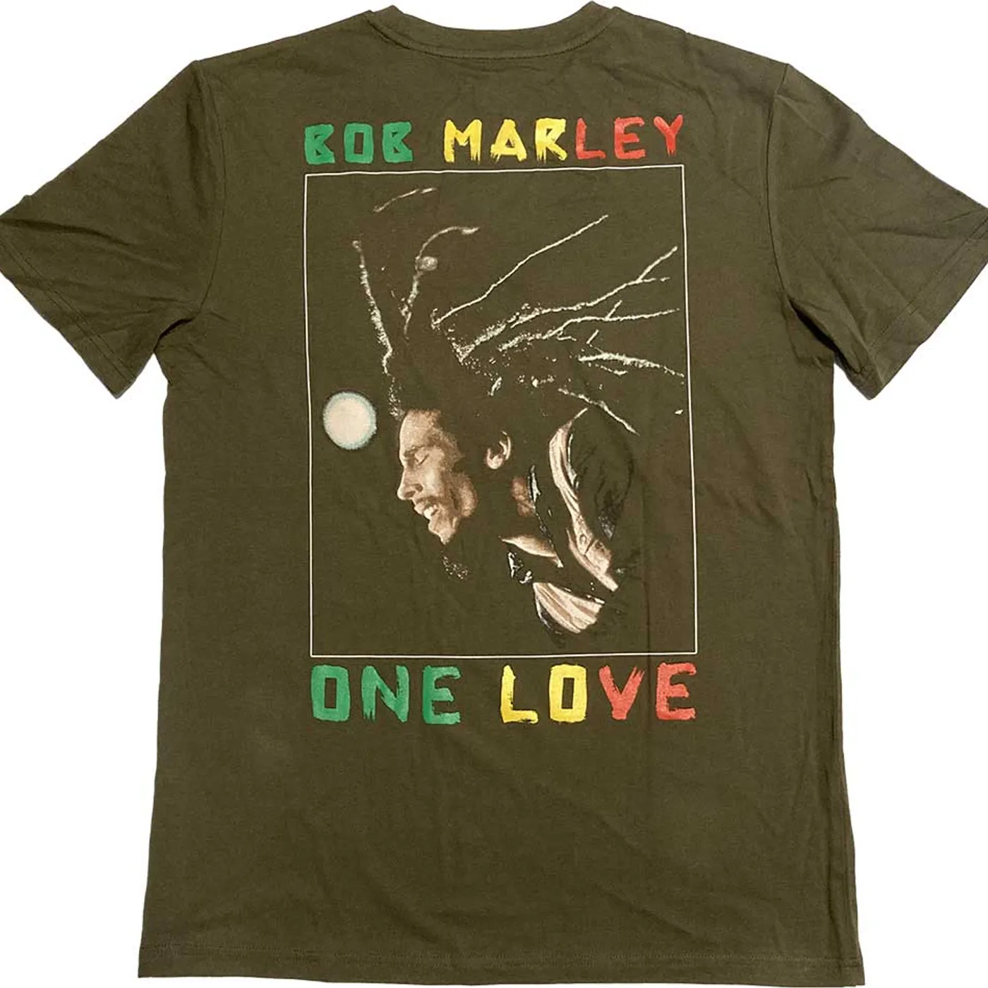 Bob Marley T Shirt - One Love Dreads