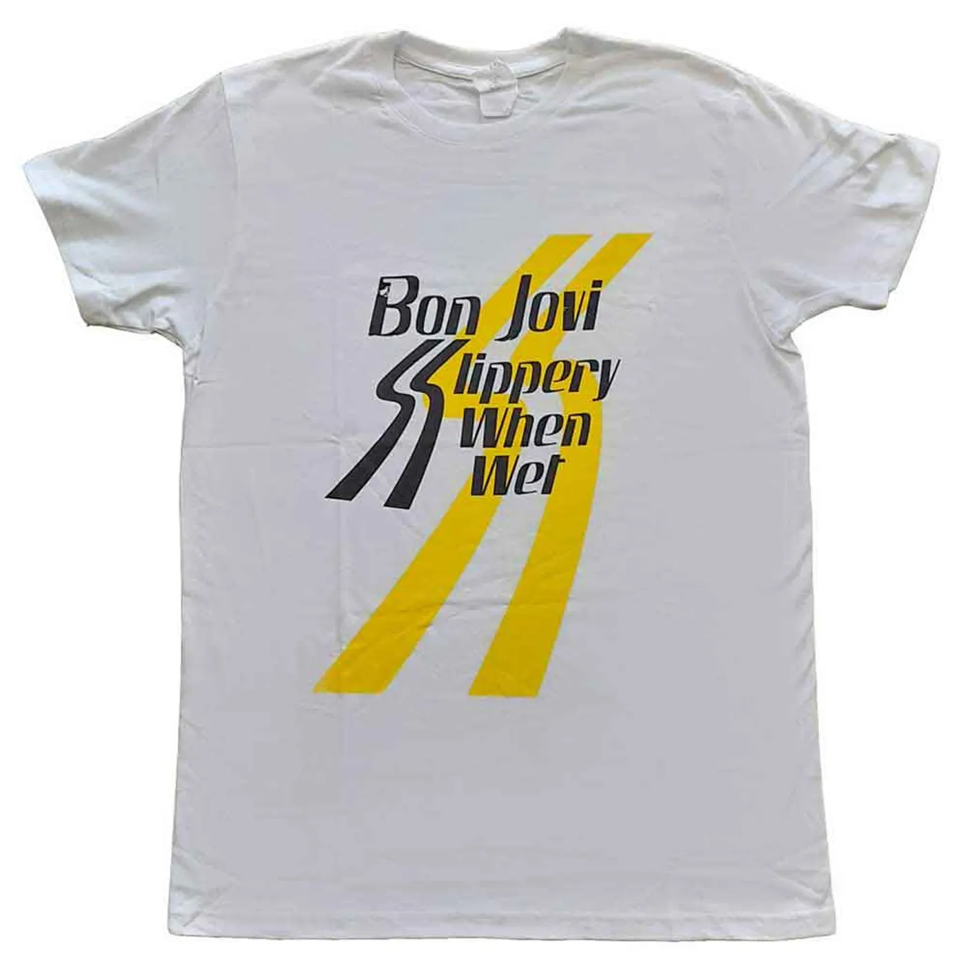 Bon Jovi T Shirt - Slippery When Wet