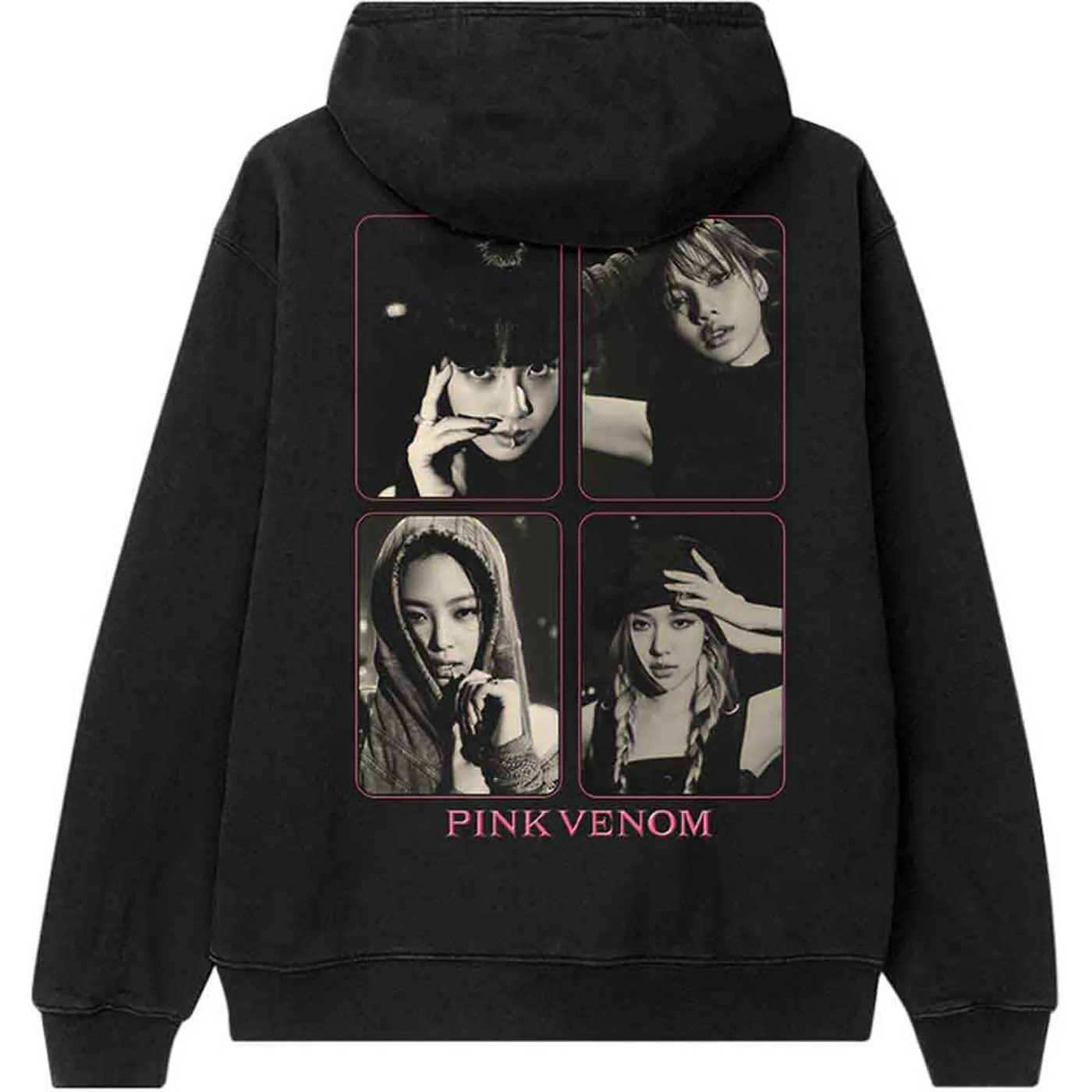 Blackpink Hoodie - Pink Venom Group Photo