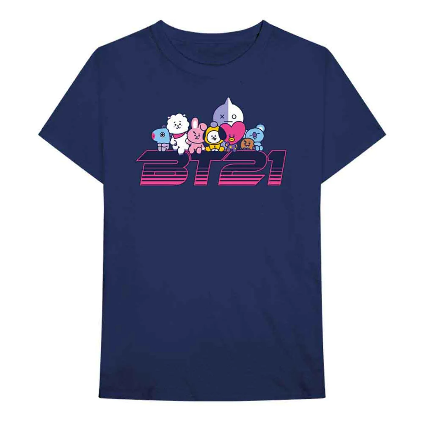 BT21 T Shirt - Space Wappen Logo