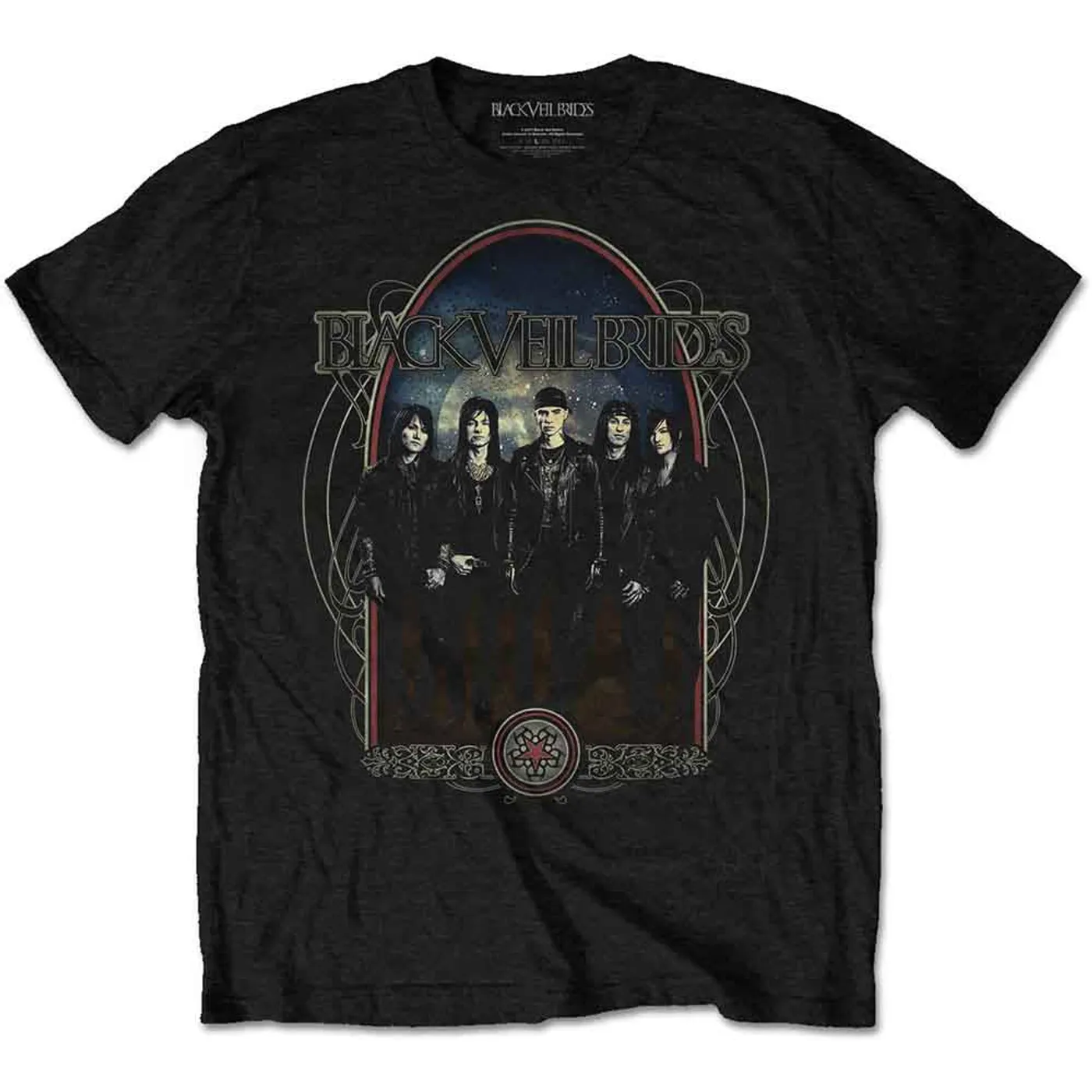 Black Veil Brides T Shirt - Ornaments