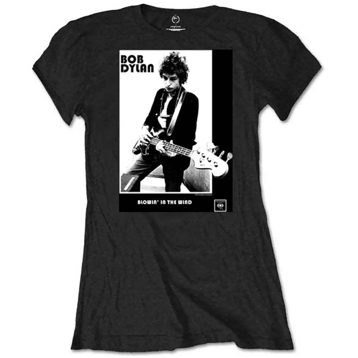 Bob Dylan Woman's T Shirt - Packaged Blowing In The Wind