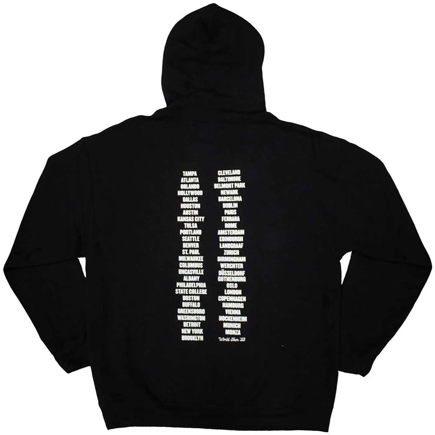 Bruce Springsteen Hoodie - Tour '23 Leaning Car