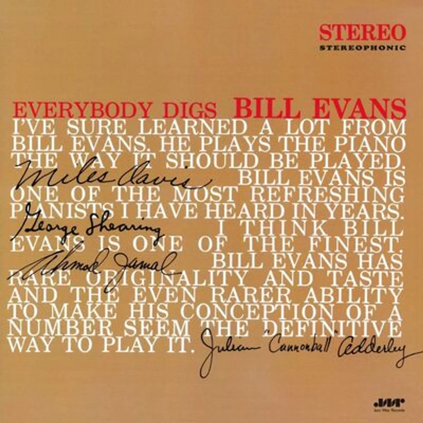 Bill Evans LP - Everybody Digs Bill Evans (Vinyl)