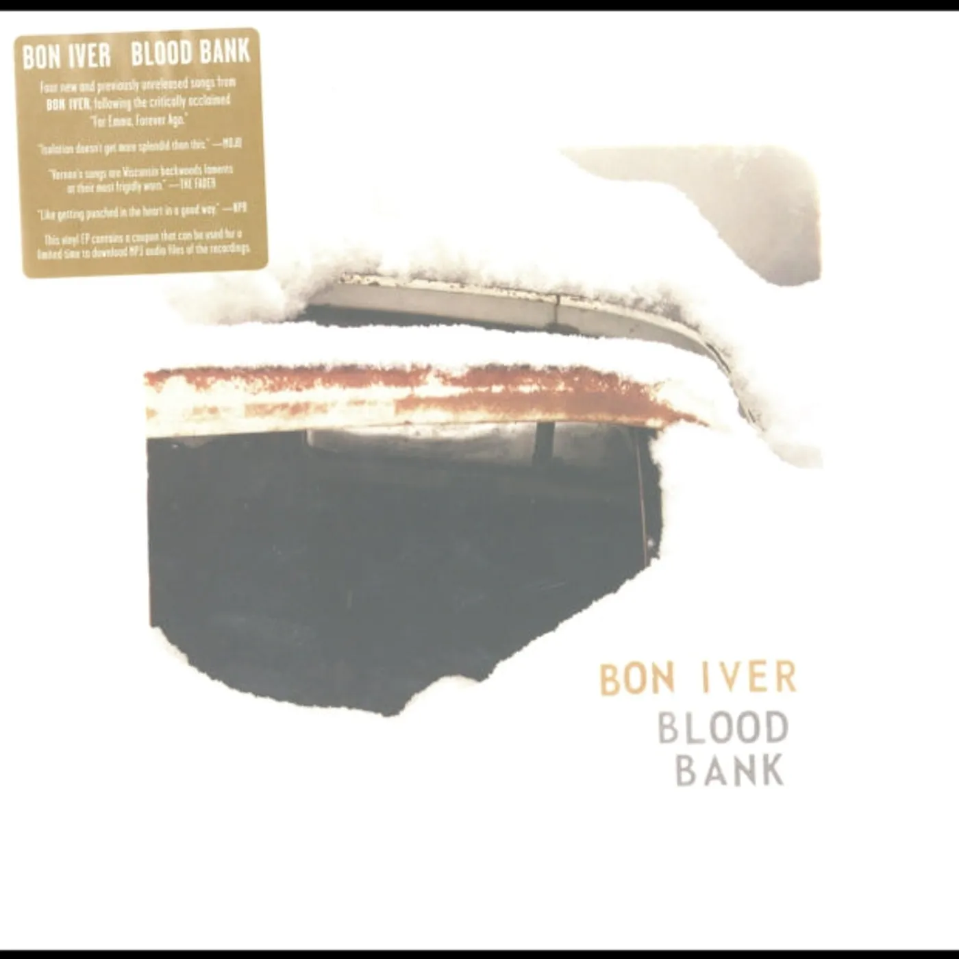 Bon Iver LP Vinyl Record - Blood Bank