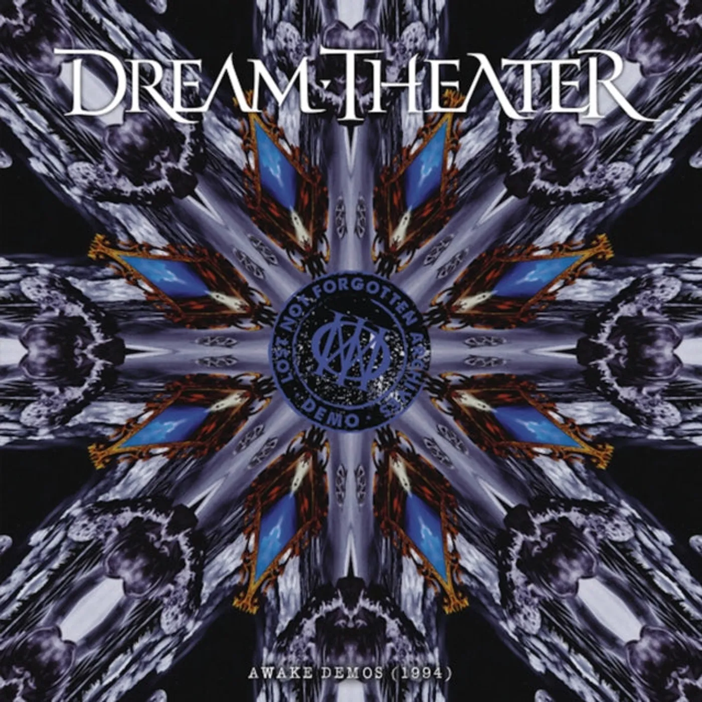 Dream Theater LP Vinyl Record - Lost Not Forgotten Archives: Awake Demos (19 94) (Aqua Vinyl)