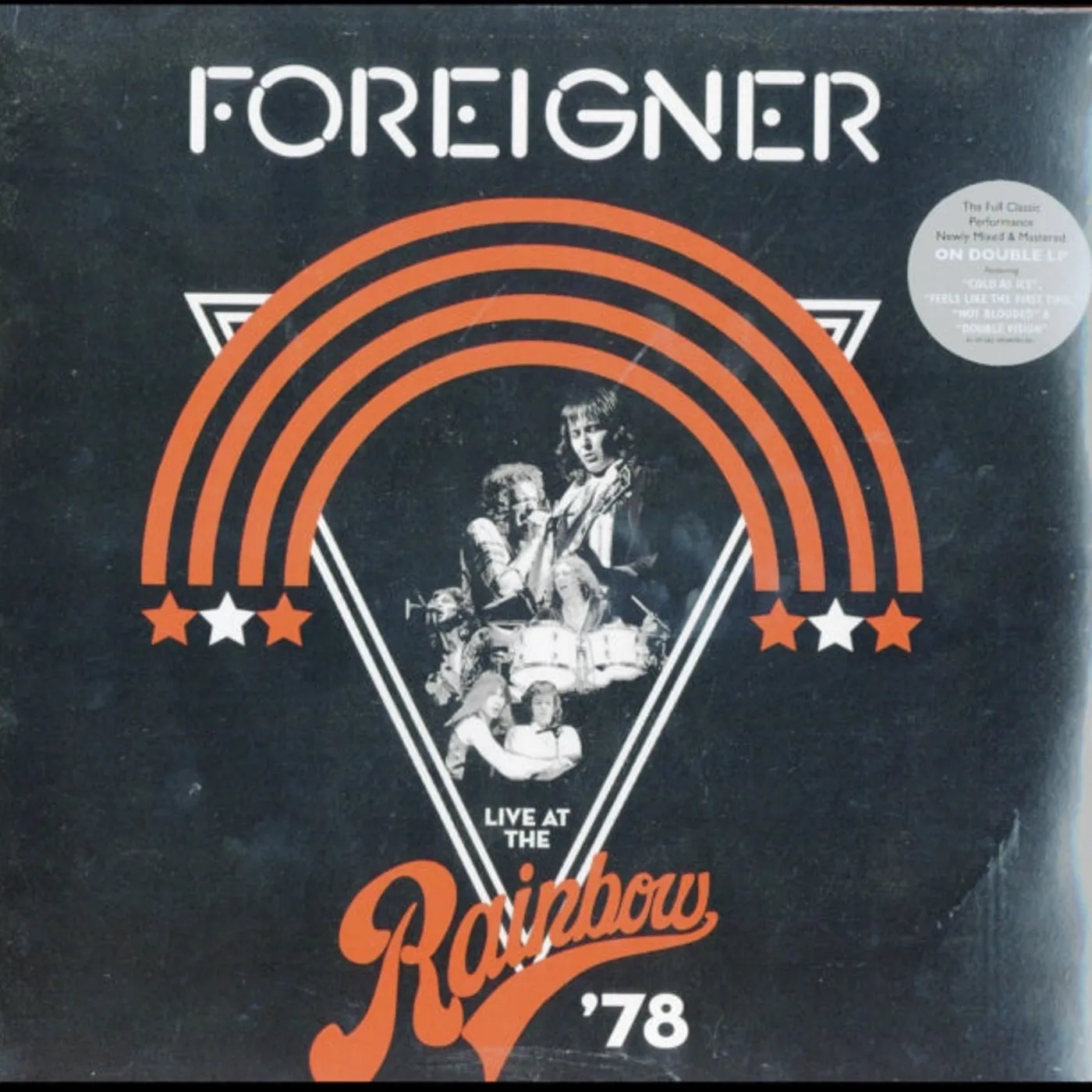 Foreigner LP Vinyl Record - Live At The Rainbow '78