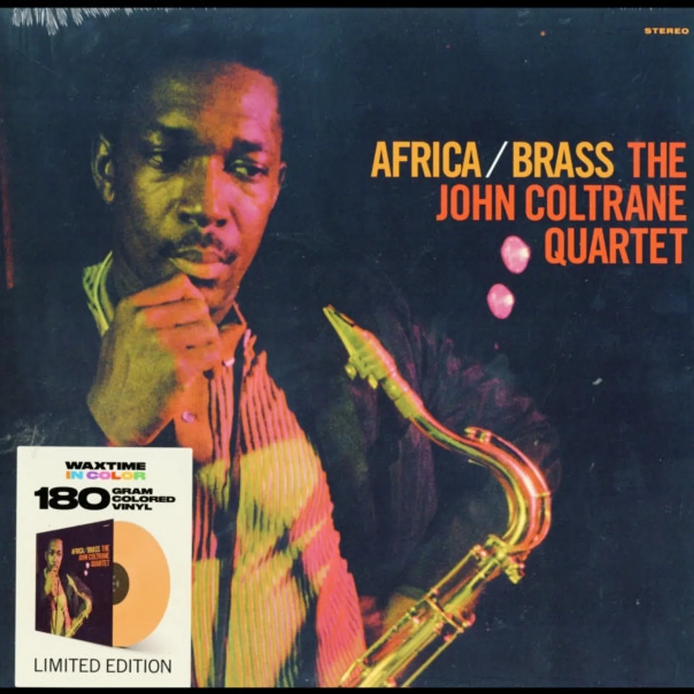John Coltrane Quartet LP Vinyl Record - Africa / Brass (Solid Orange Vinyl)