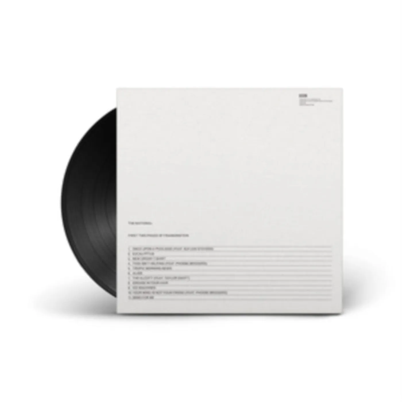 The National LP Vinyl Record - First Two Pages Of Frankenstein