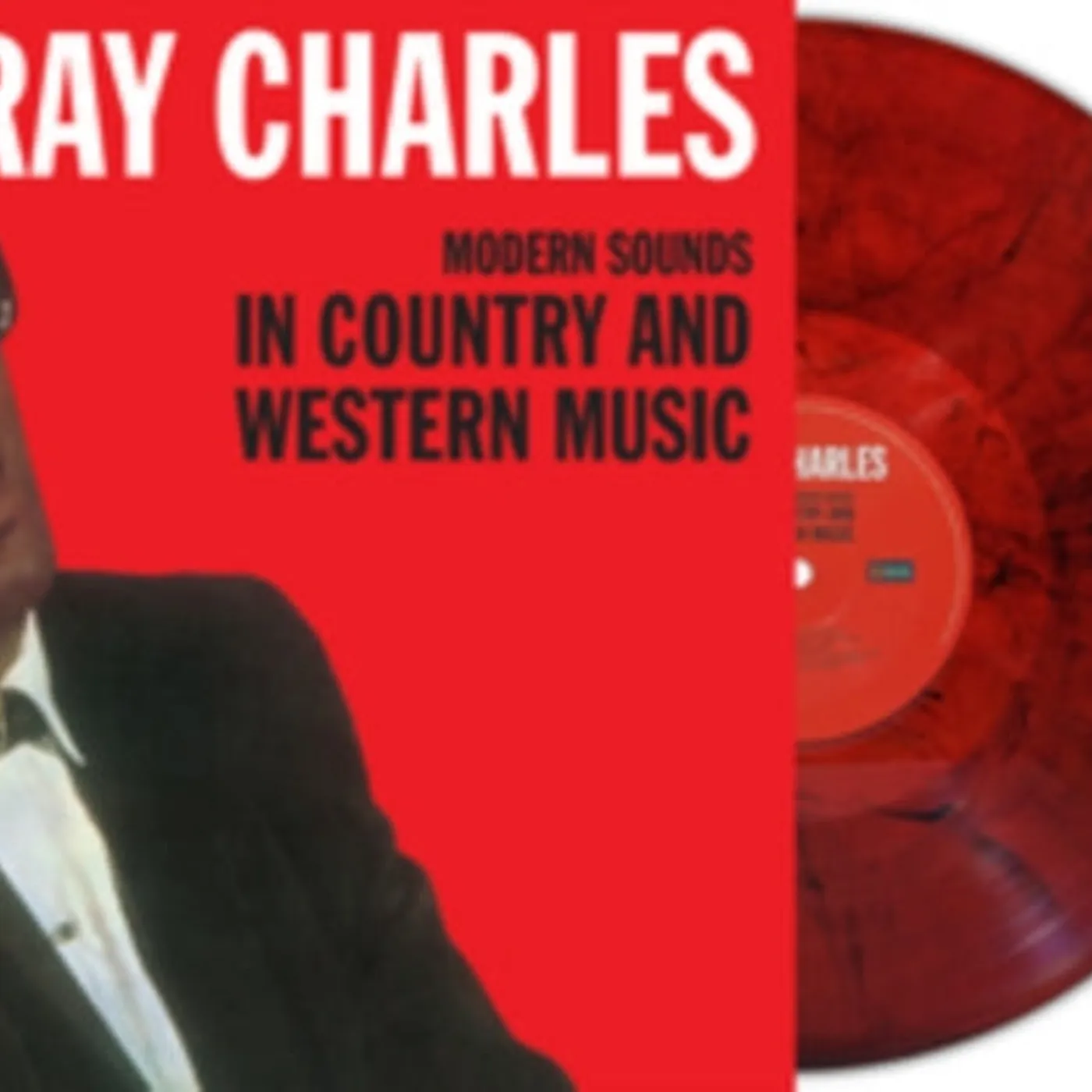 Ray Charles LP Vinyl Record - Modern Sounds In Country And Western Music (Red Marble Vinyl)