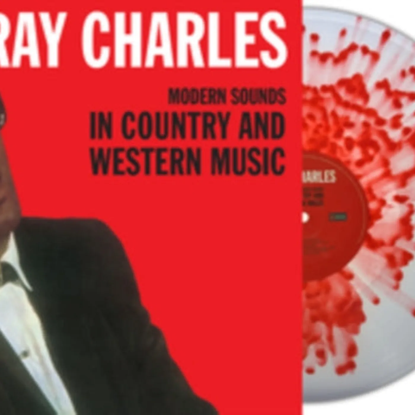 Ray Charles LP Vinyl Record - Modern Sounds In Country And Western Music (Clear/Red Splatter Vinyl)