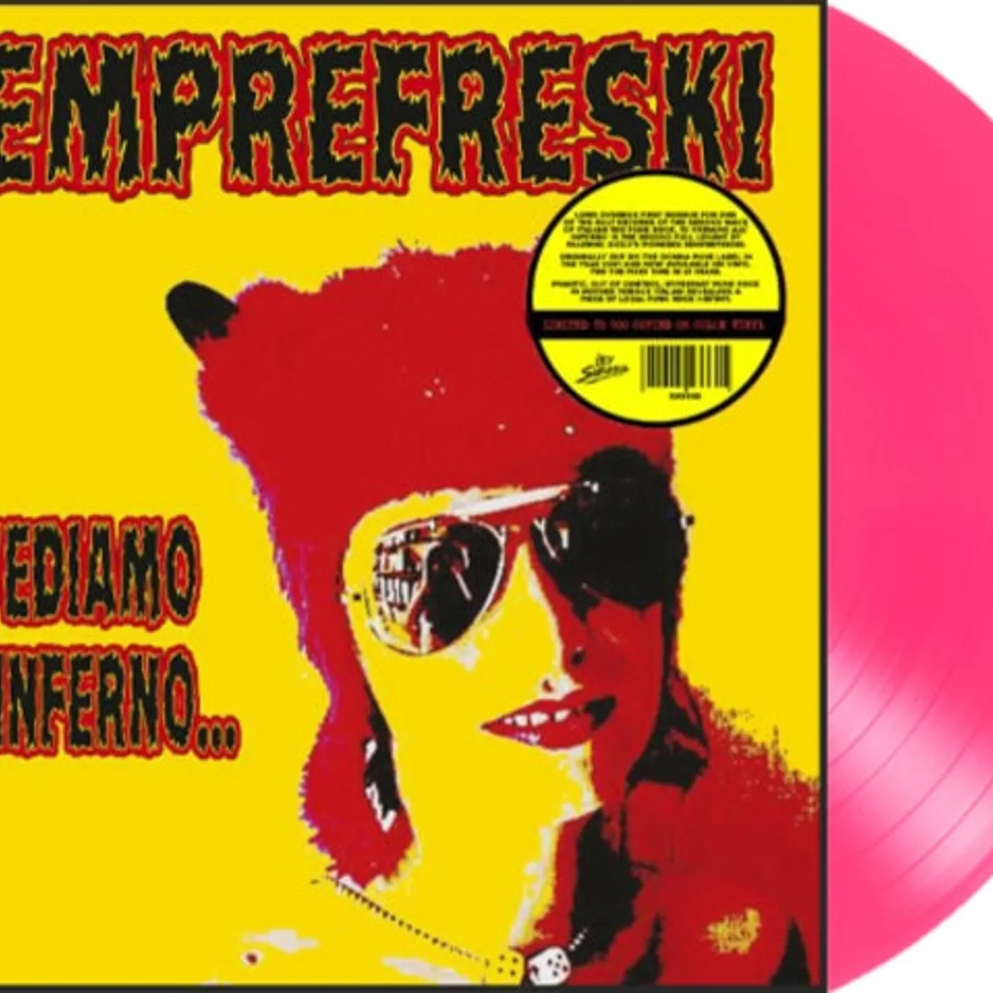 Semprefreski LP Vinyl Record - Ci Vediamo All'inferno (Pink Vinyl)