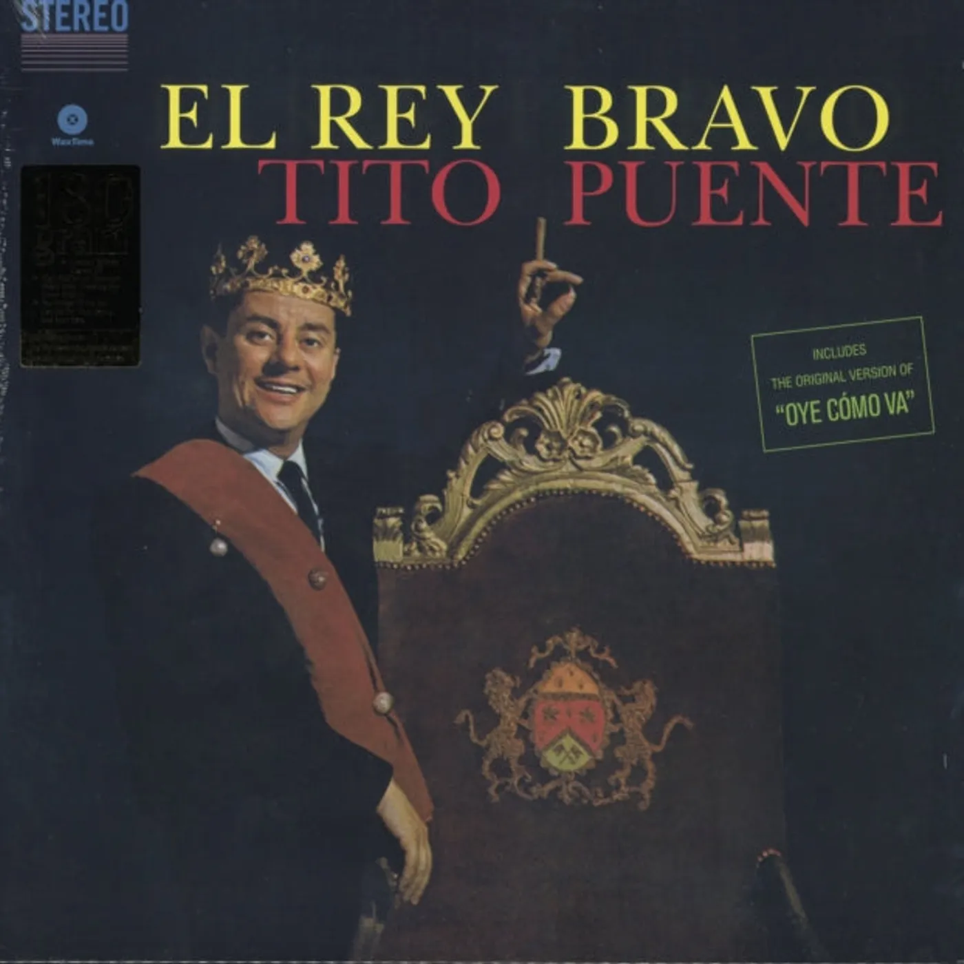 Tito Puente LP Vinyl Record - El Rey Bravo + 1 Bonus Track