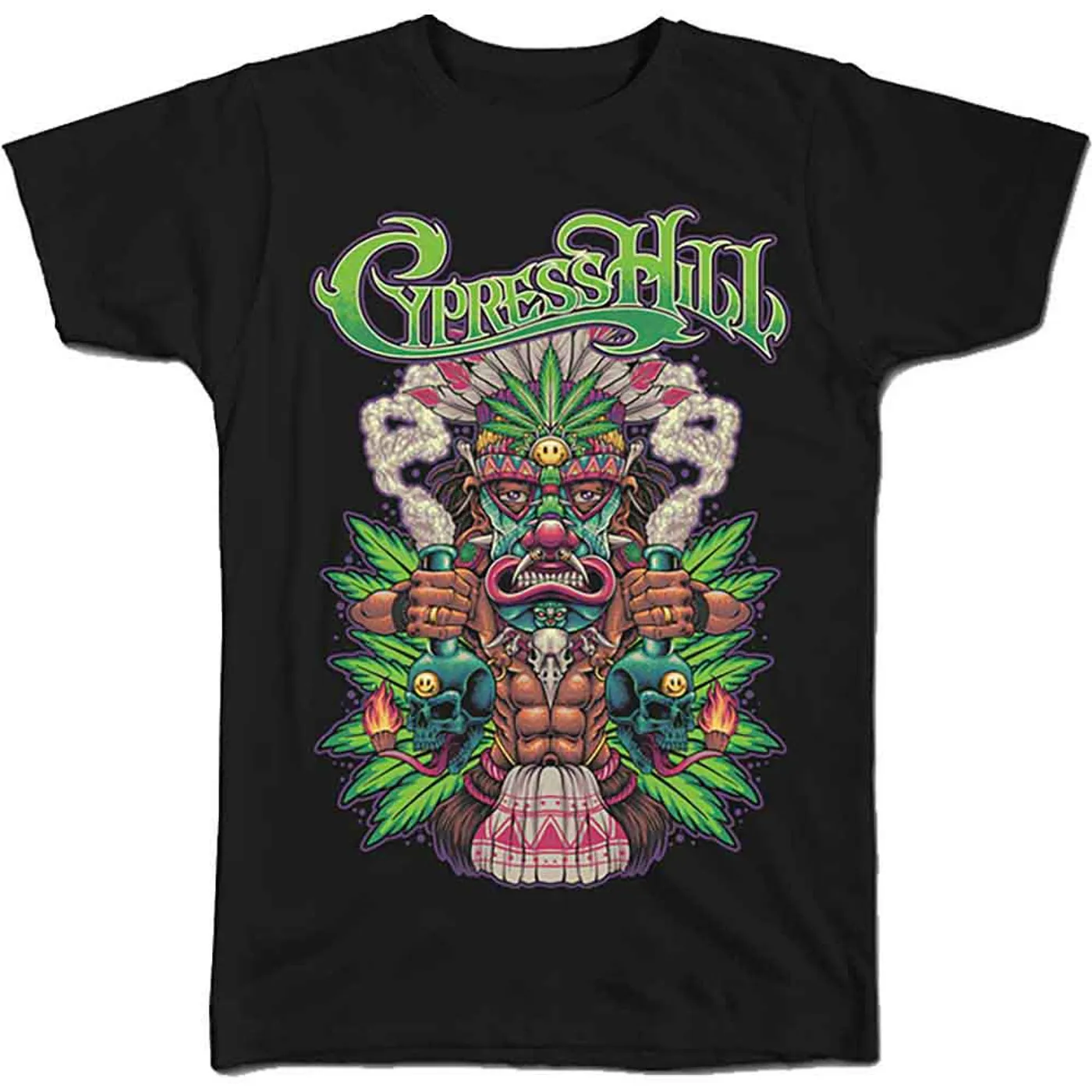 Cypress Hill T Shirt - Tiki Time