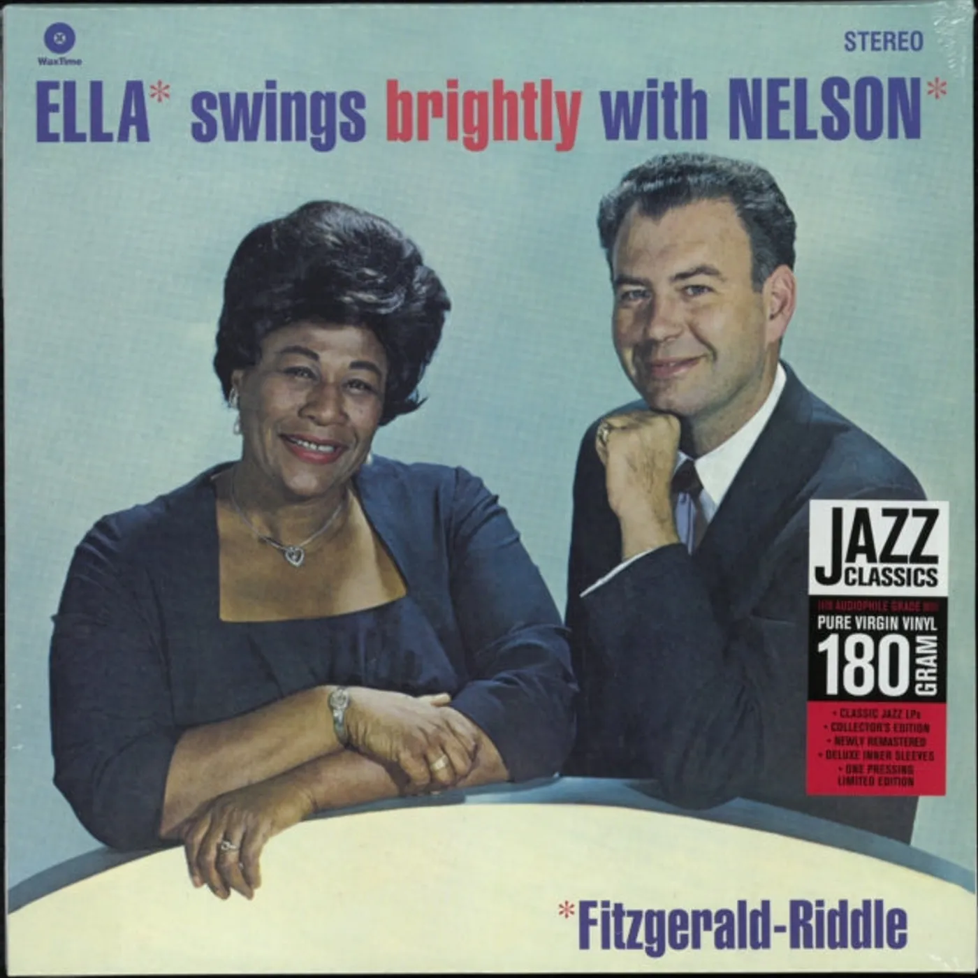 Ella Fitzgerald LP - Ella Swings Brightly With Nelson Riddle (Vinyl)