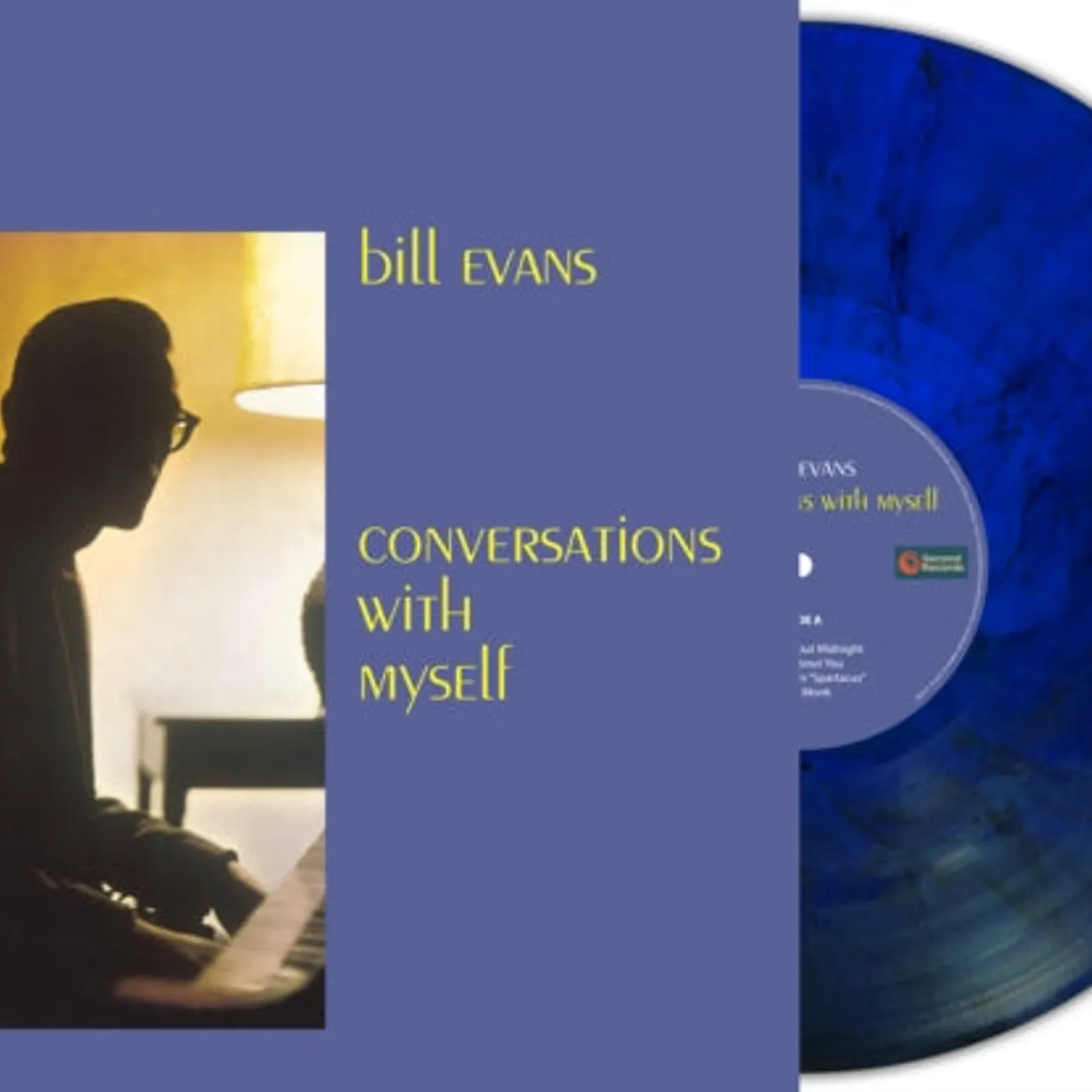 Bill Evans LP - Conversations With Myself (Blue Marble Vinyl)